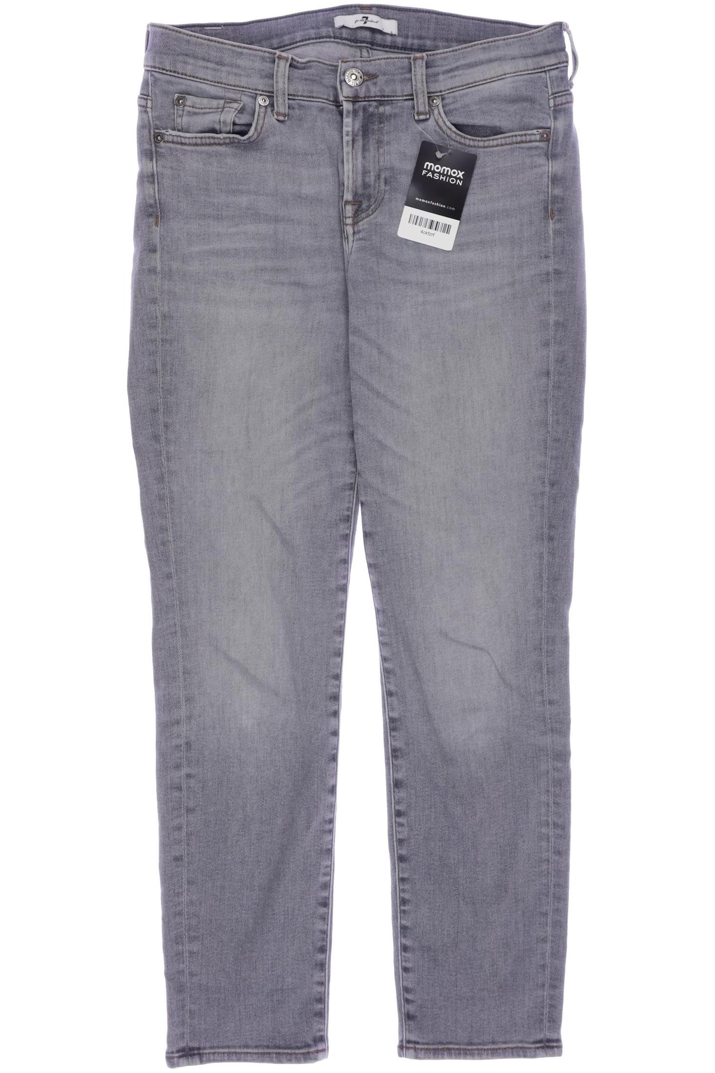 

7 for all mankind Damen Jeans, grau, Gr. 28