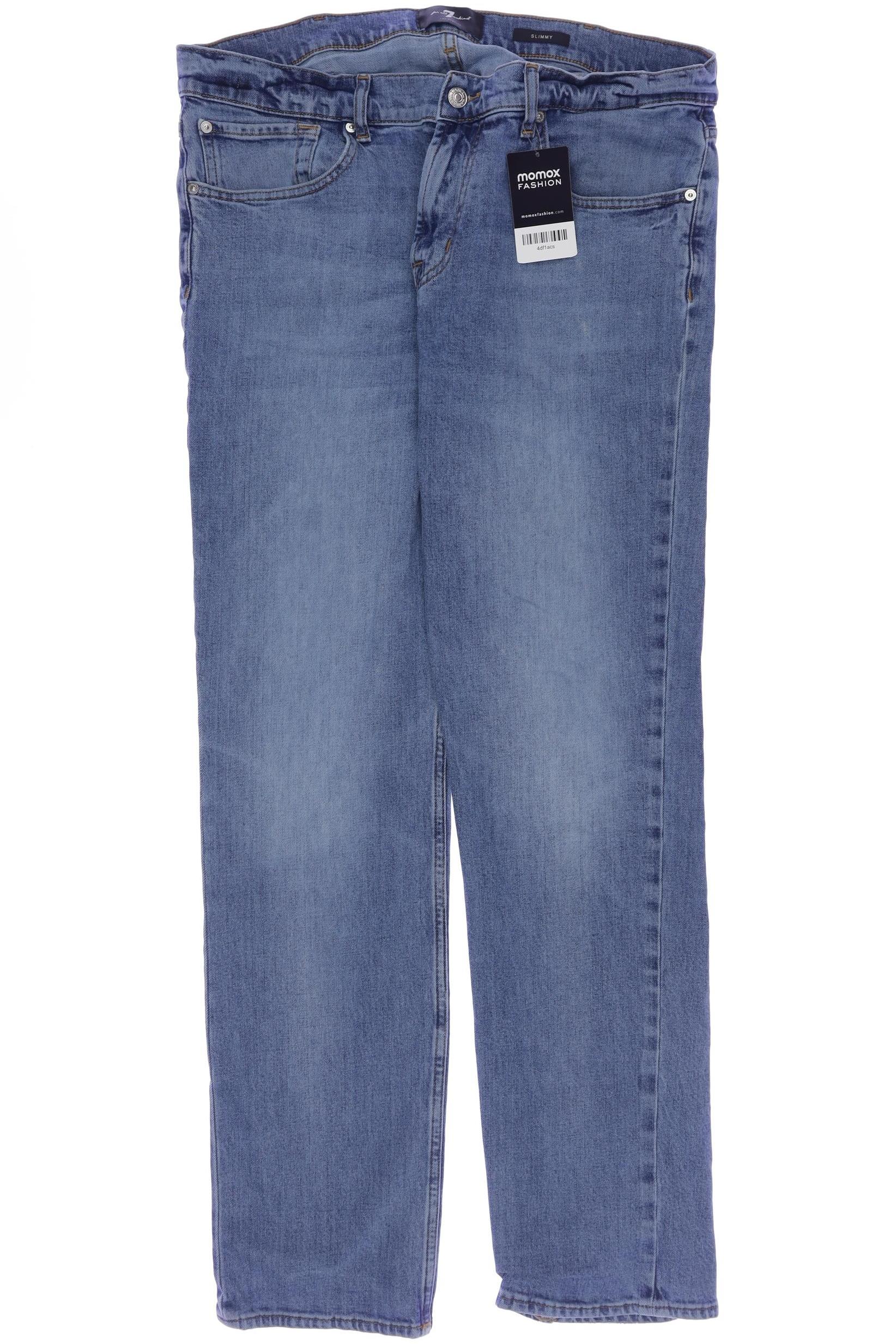 

7 for all mankind Herren Jeans, blau, Gr. 36