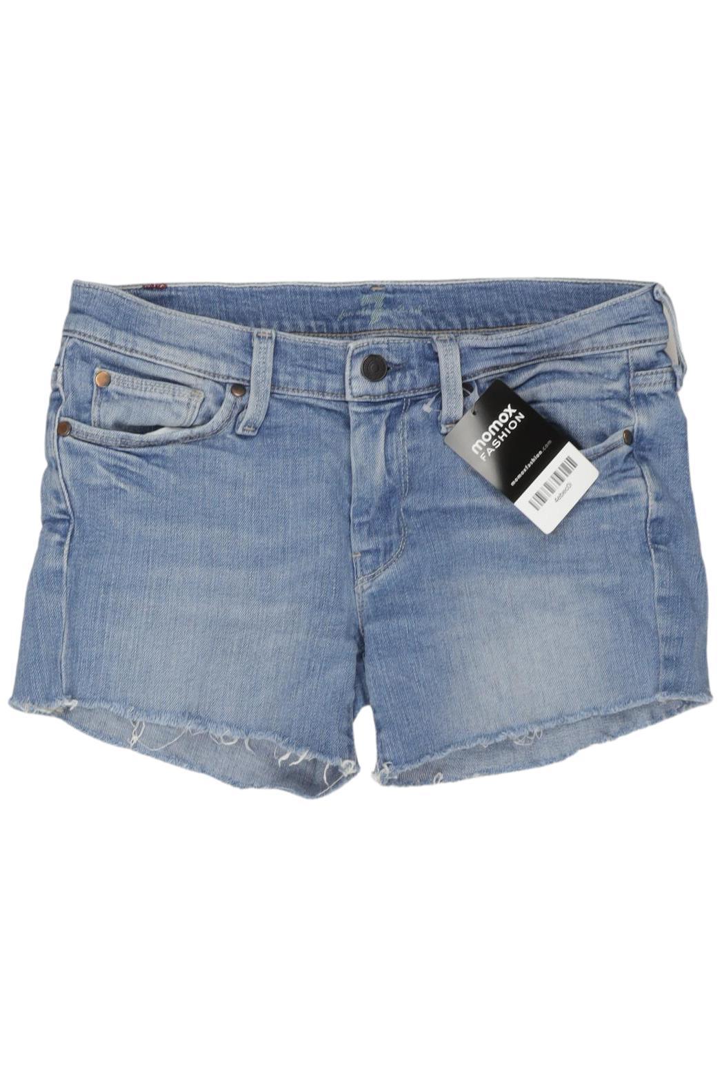 

7 for all mankind Damen Shorts, blau, Gr. 27