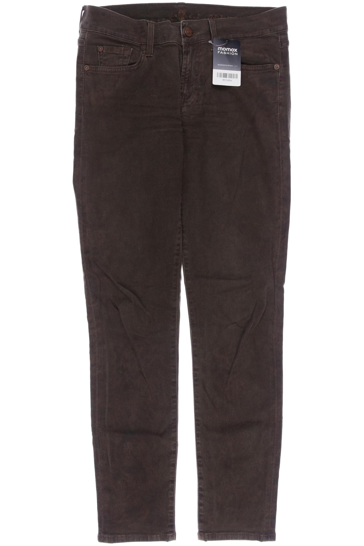 

7 for all mankind Damen Jeans, braun, Gr. 28