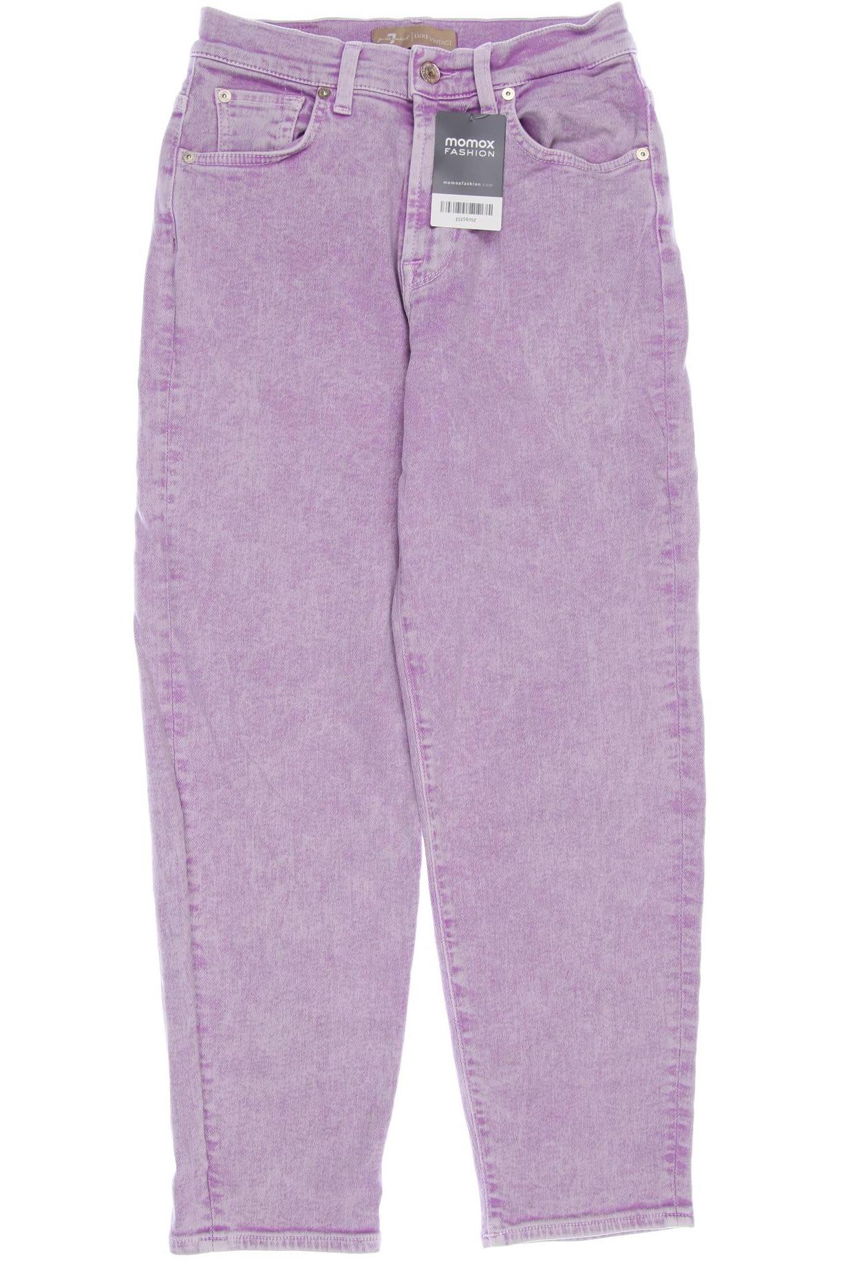 

7 for all mankind Damen Jeans, flieder, Gr. 34