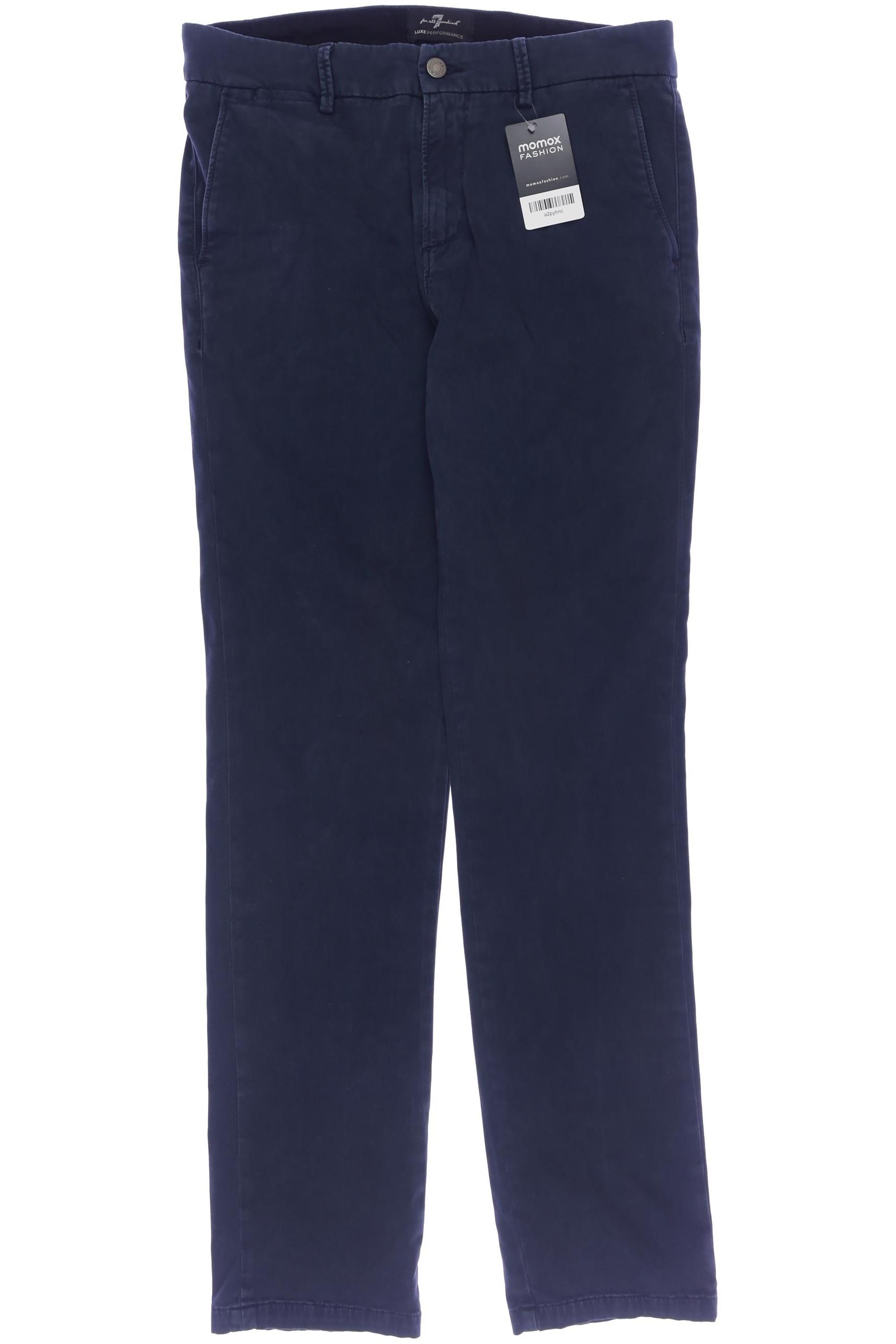 

7 for all mankind Herren Stoffhose, marineblau, Gr. 31