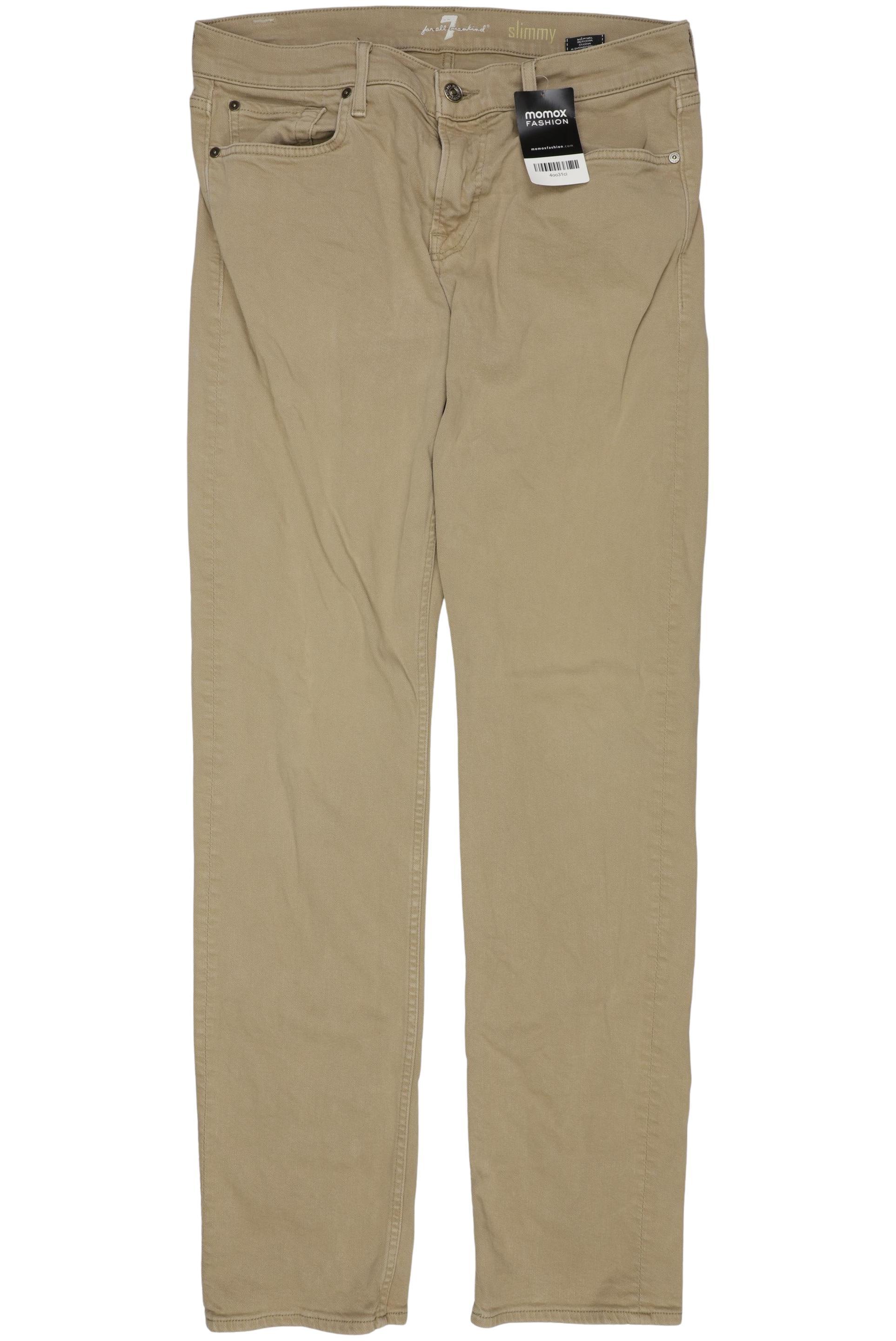 

7 for all mankind Herren Jeans, beige, Gr. 33