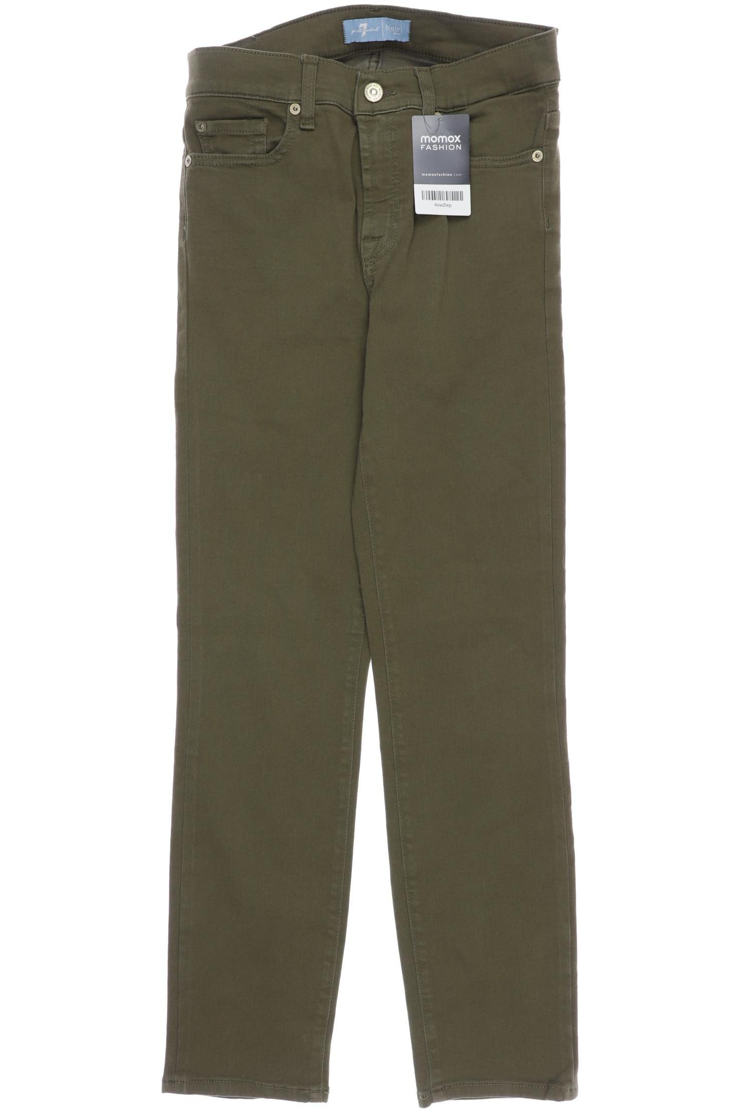 

7 for all mankind Damen Jeans, grün, Gr. 30