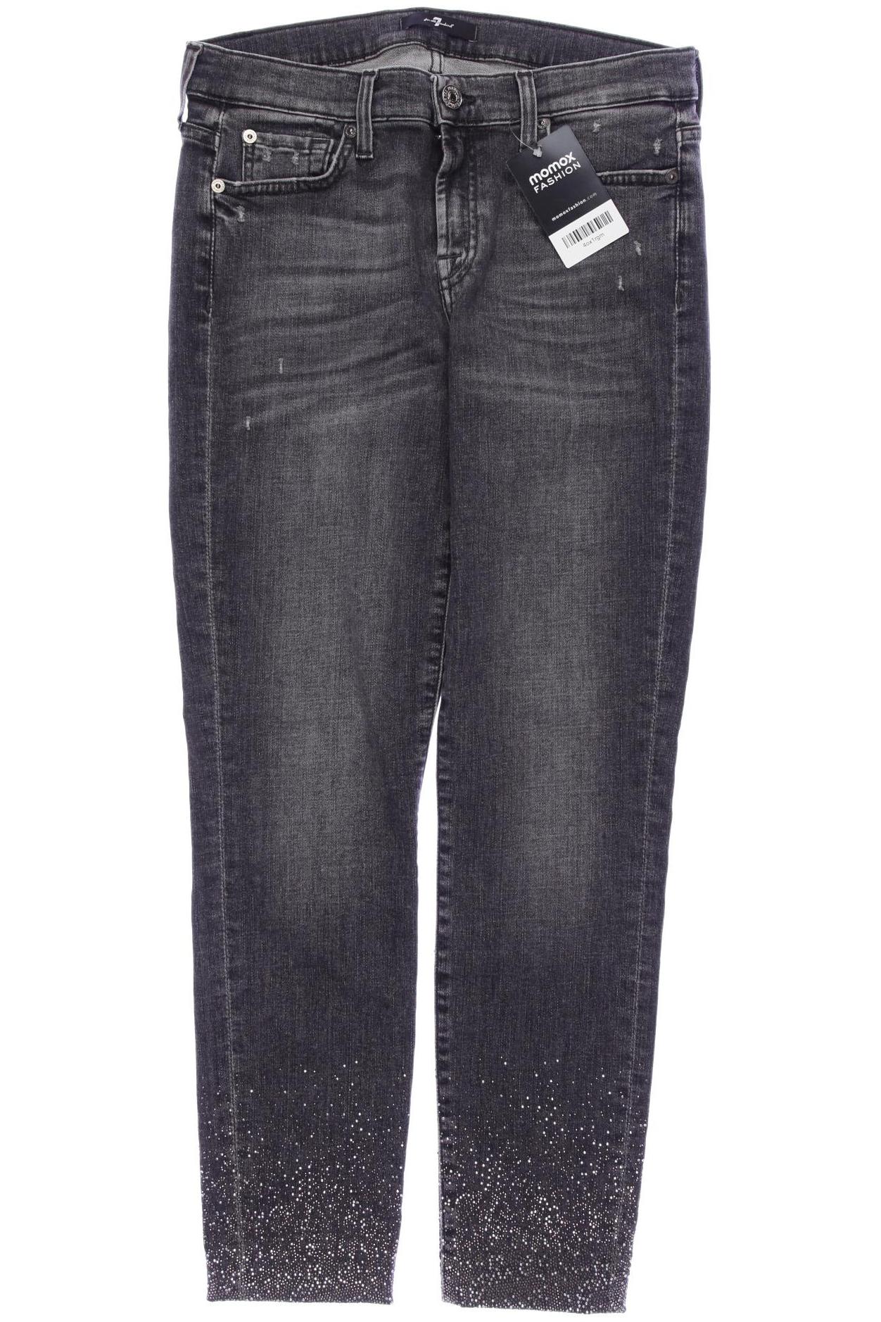 

7 for all mankind Damen Jeans, grau