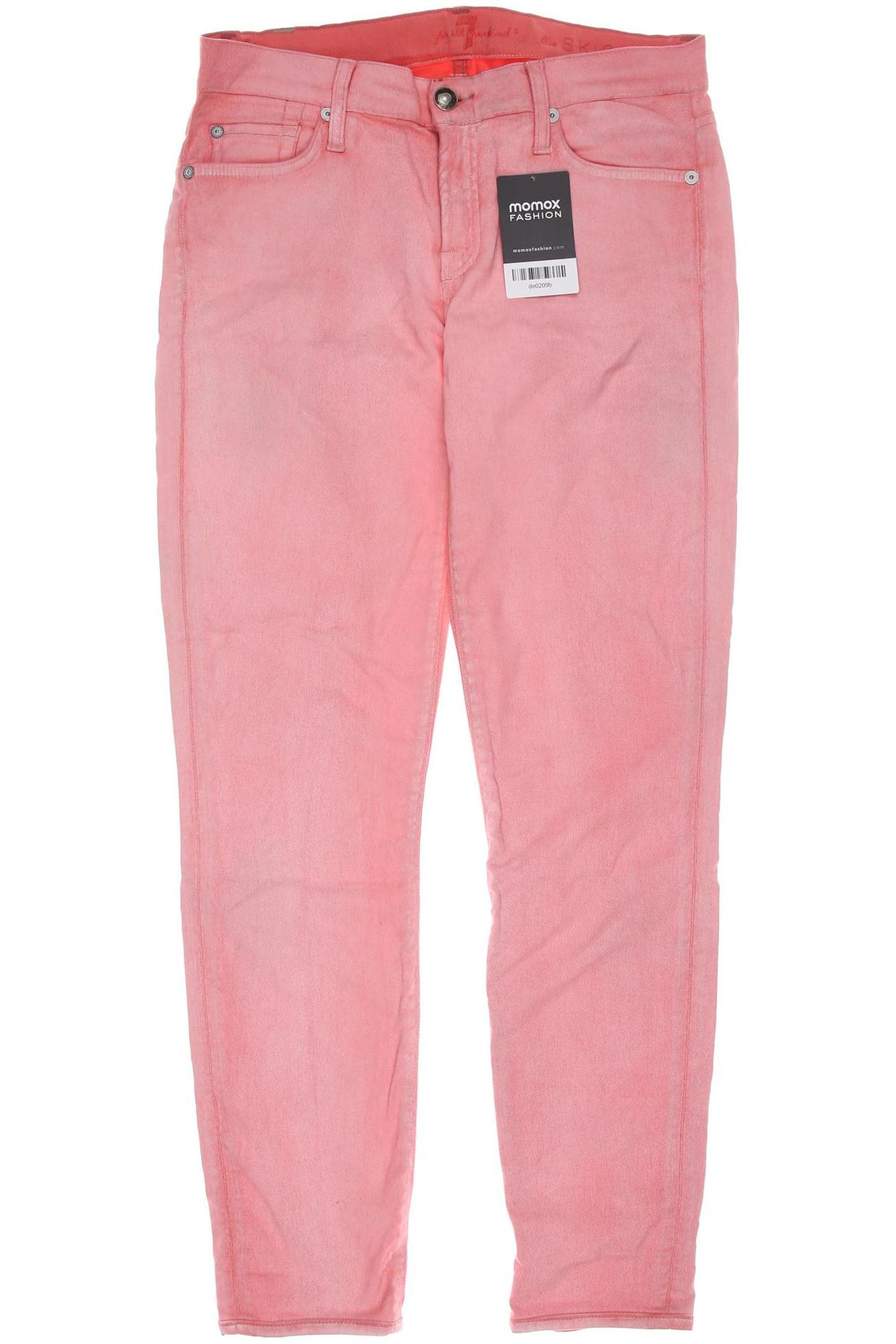 

7 for all mankind Damen Jeans, pink, Gr. 27