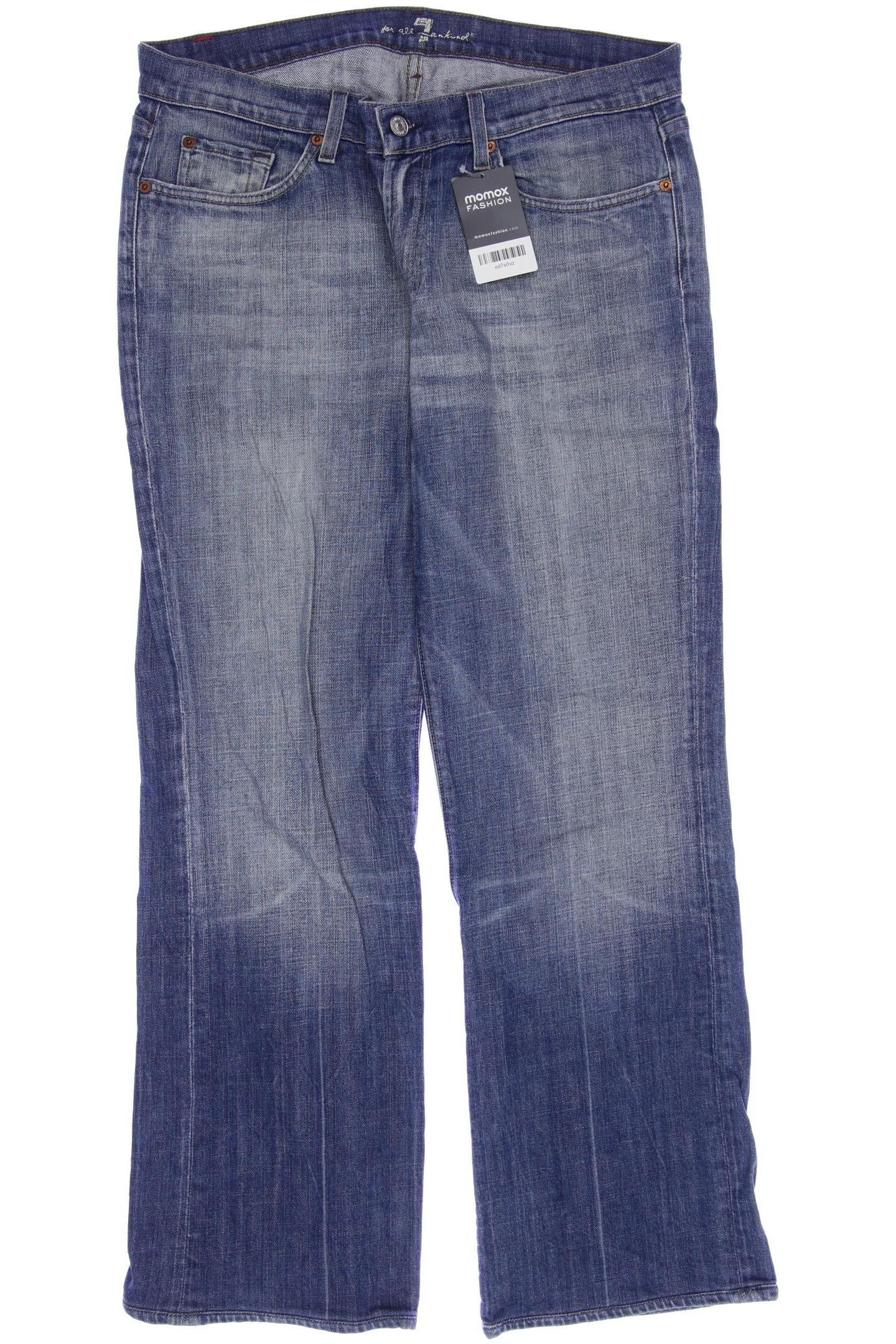 

7 for all mankind Herren Jeans, blau, Gr. 34