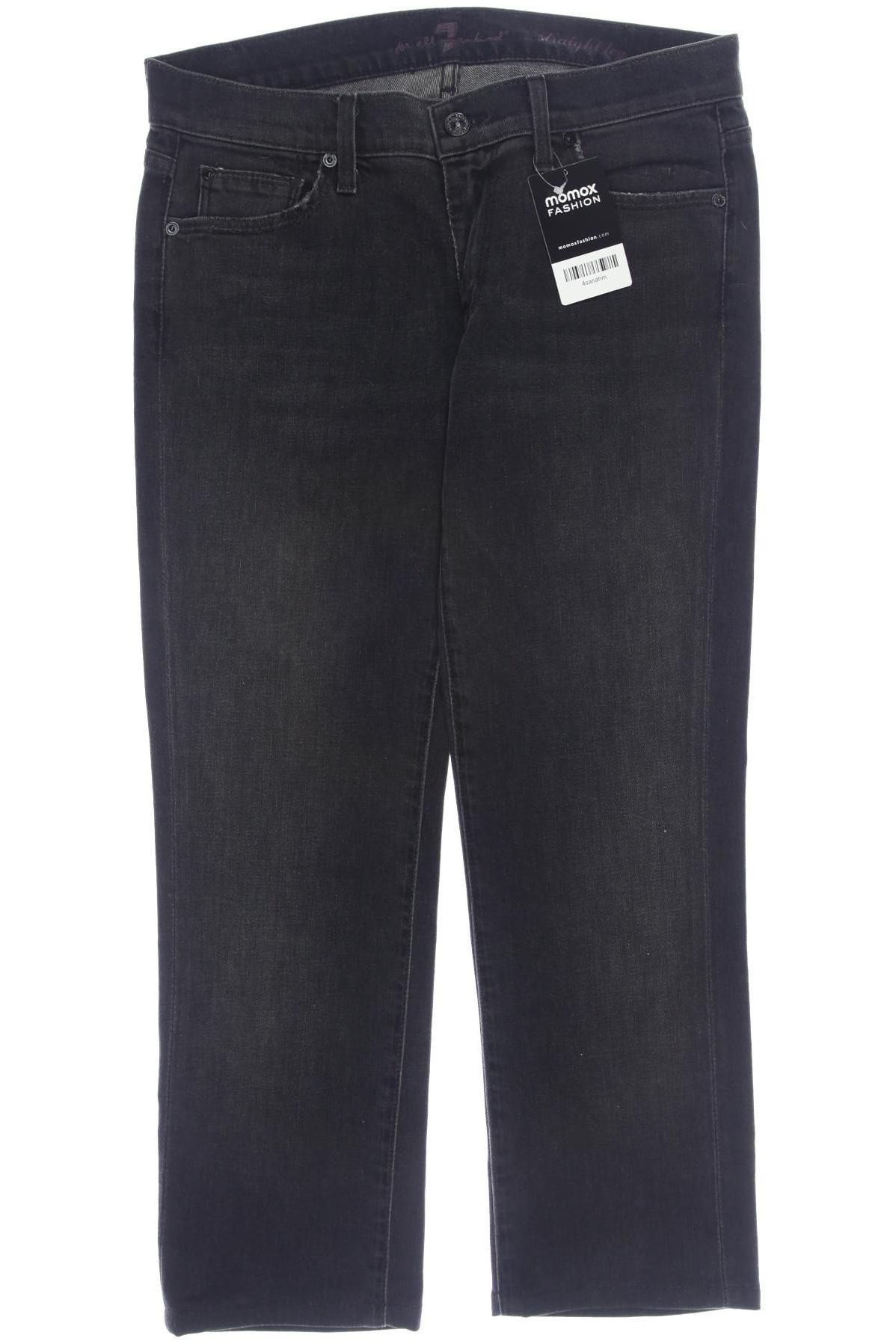 

7 for all mankind Damen Jeans, schwarz, Gr. 27