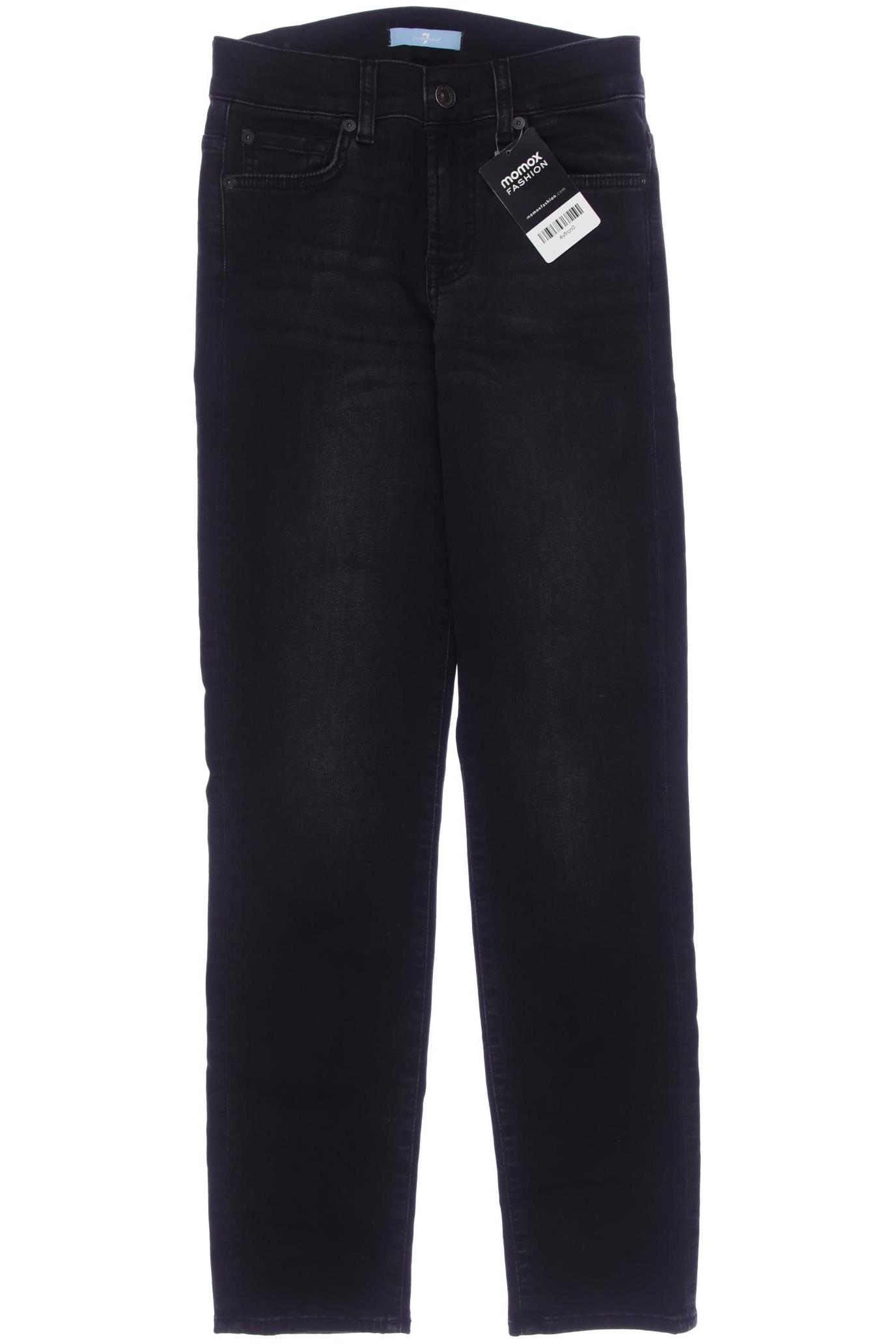 

7 for all mankind Damen Jeans, schwarz, Gr. 25