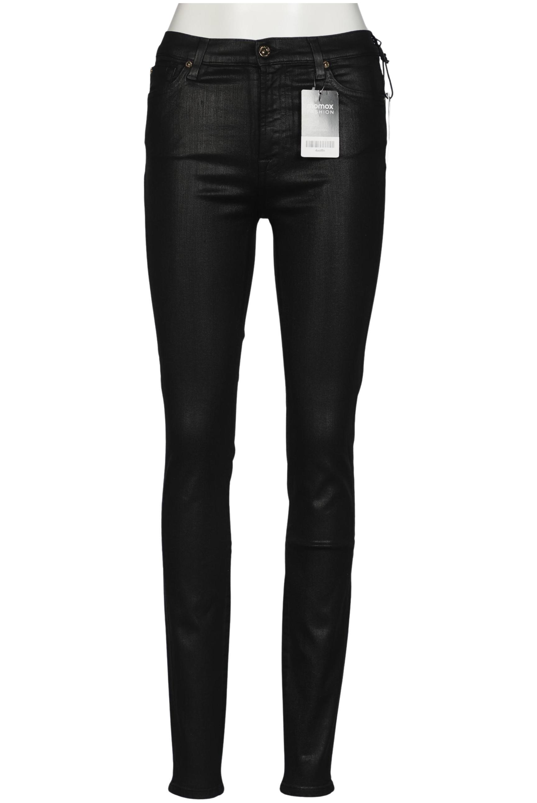 

7 for all mankind Damen Jeans, schwarz, Gr. 28