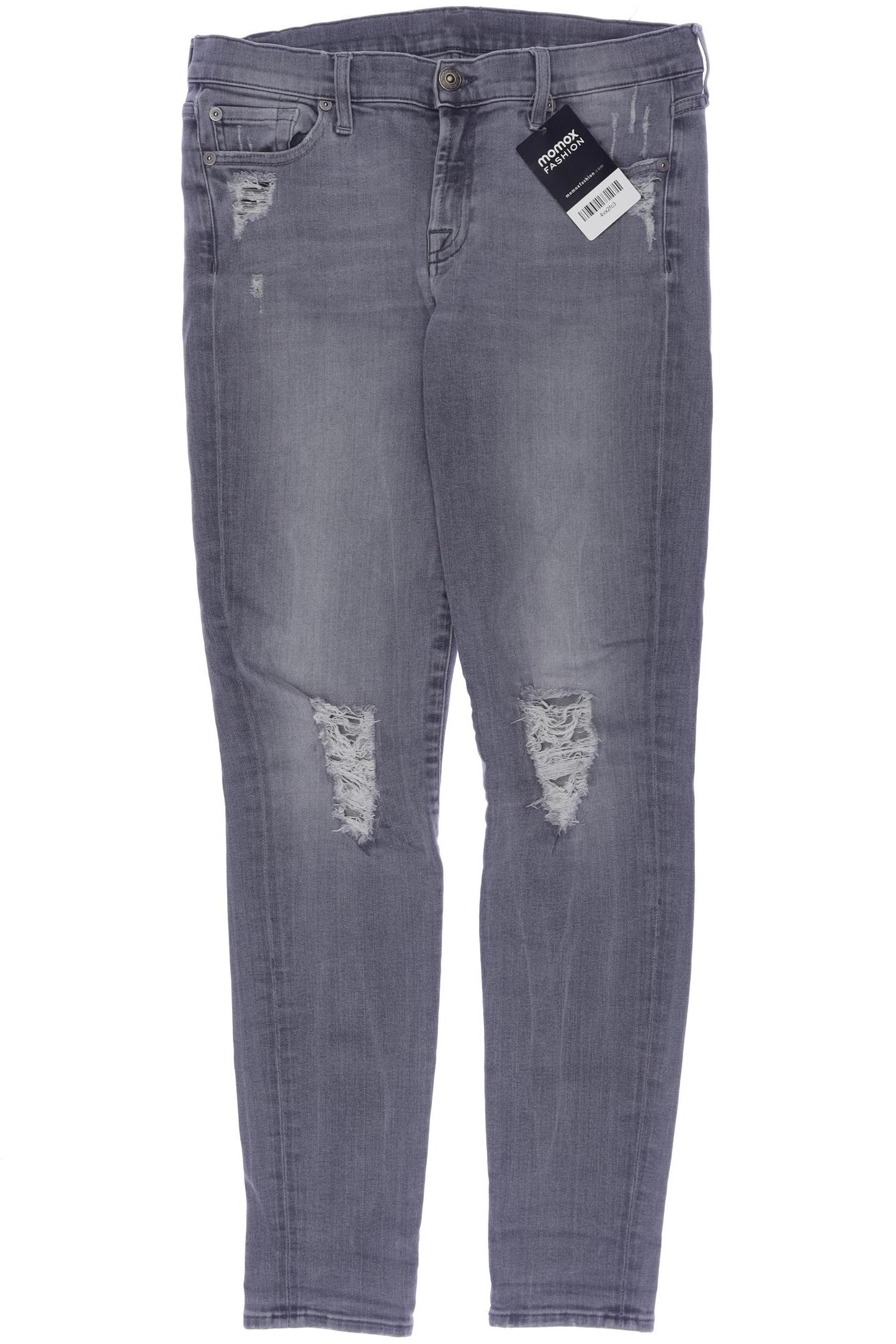 

7 for all mankind Damen Jeans, grau, Gr. 27