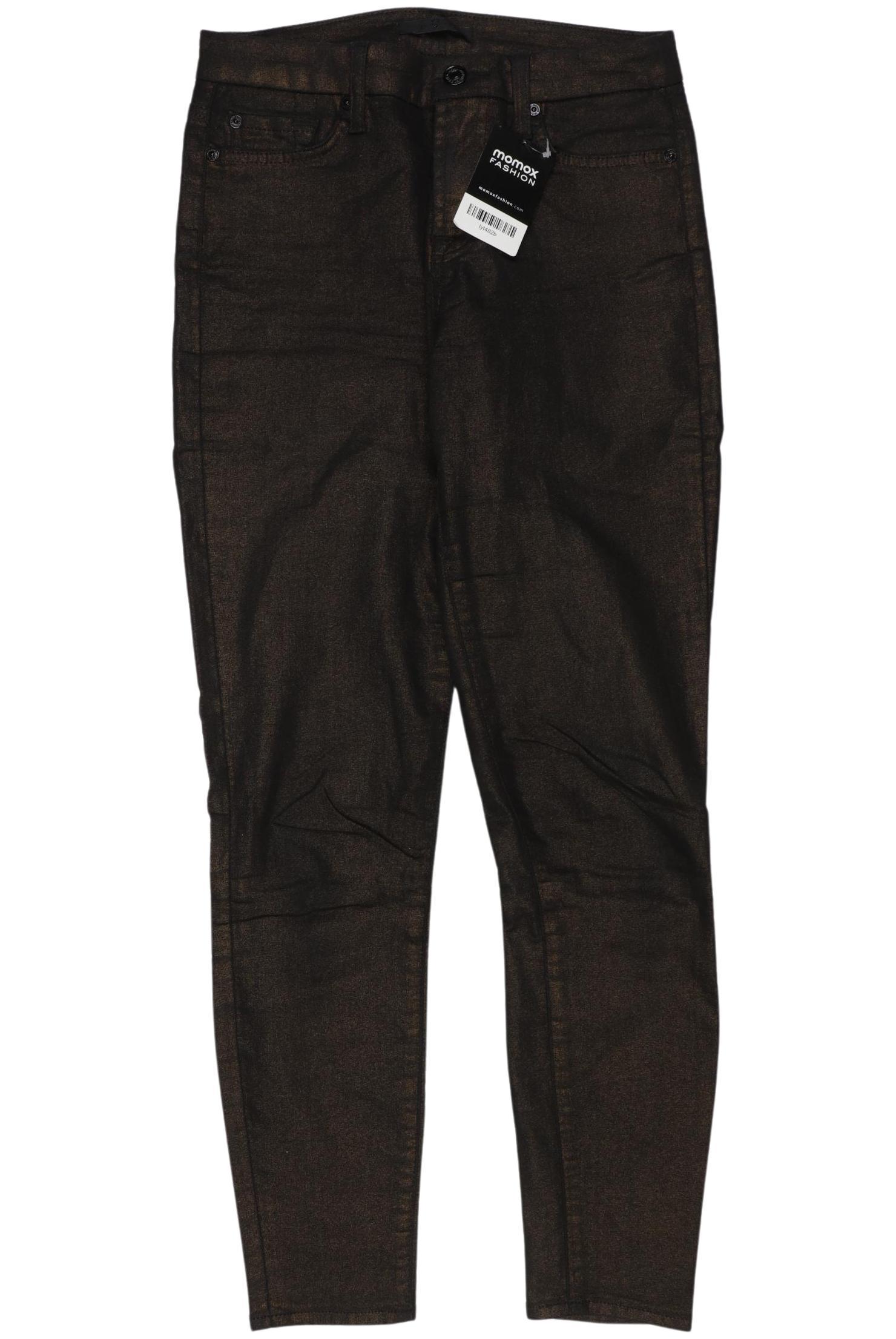 

7 for all mankind Damen Stoffhose, braun, Gr. 26