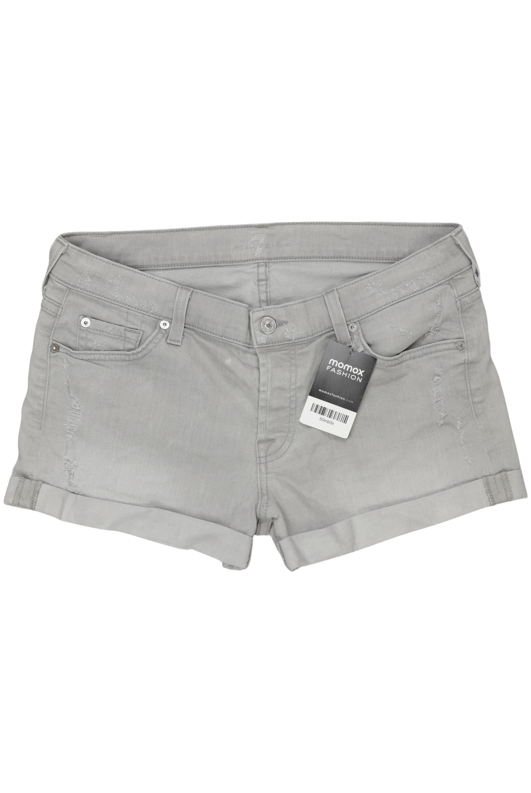 

7 for all mankind Damen Shorts, grau, Gr. 30