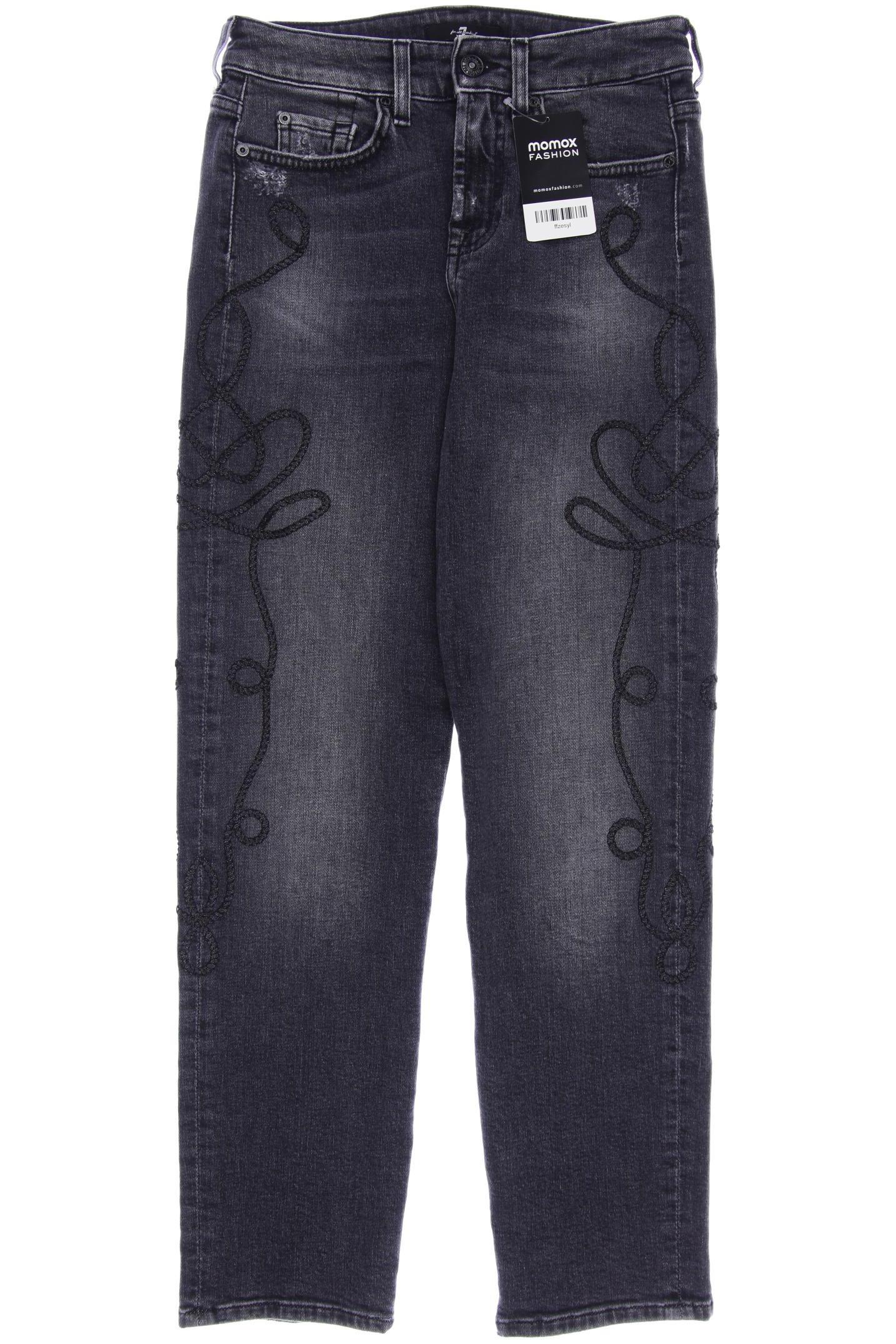 

7 for all mankind Damen Jeans, grau