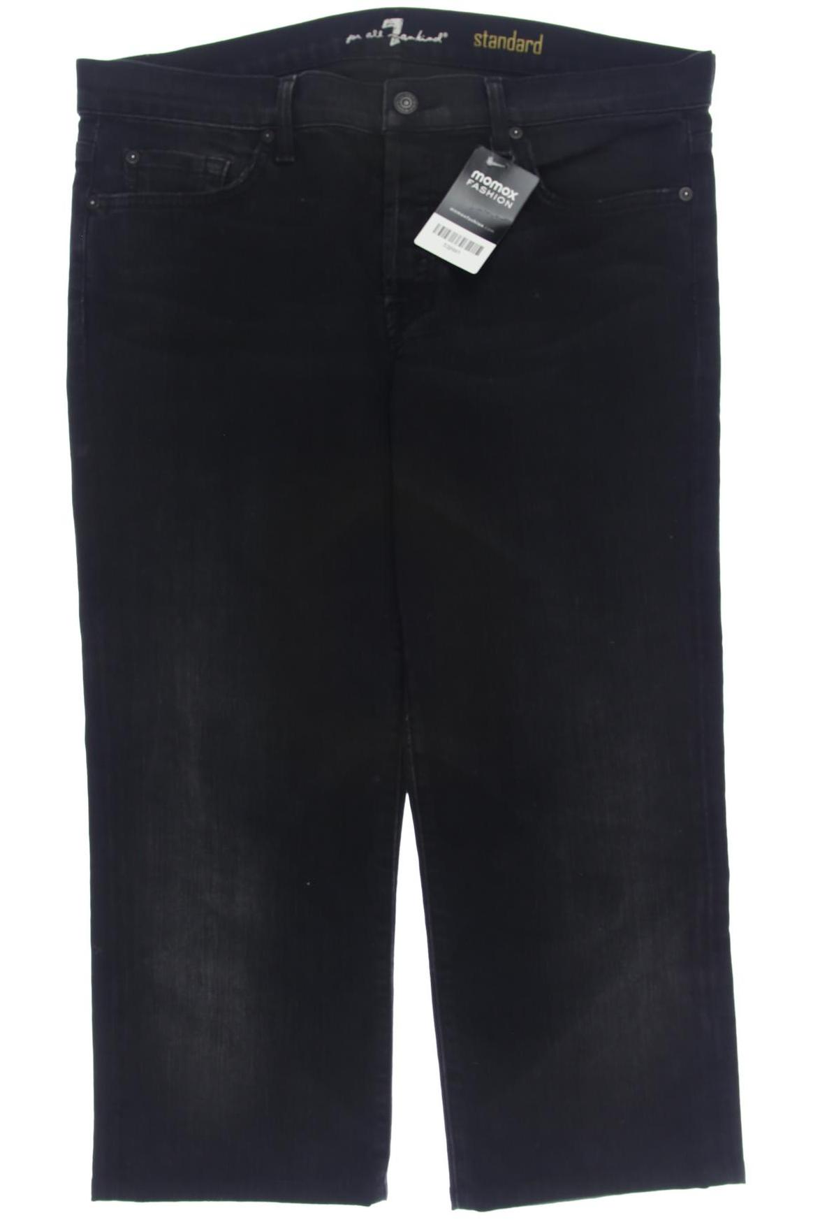 

7 for all mankind Damen Jeans, schwarz, Gr. 34