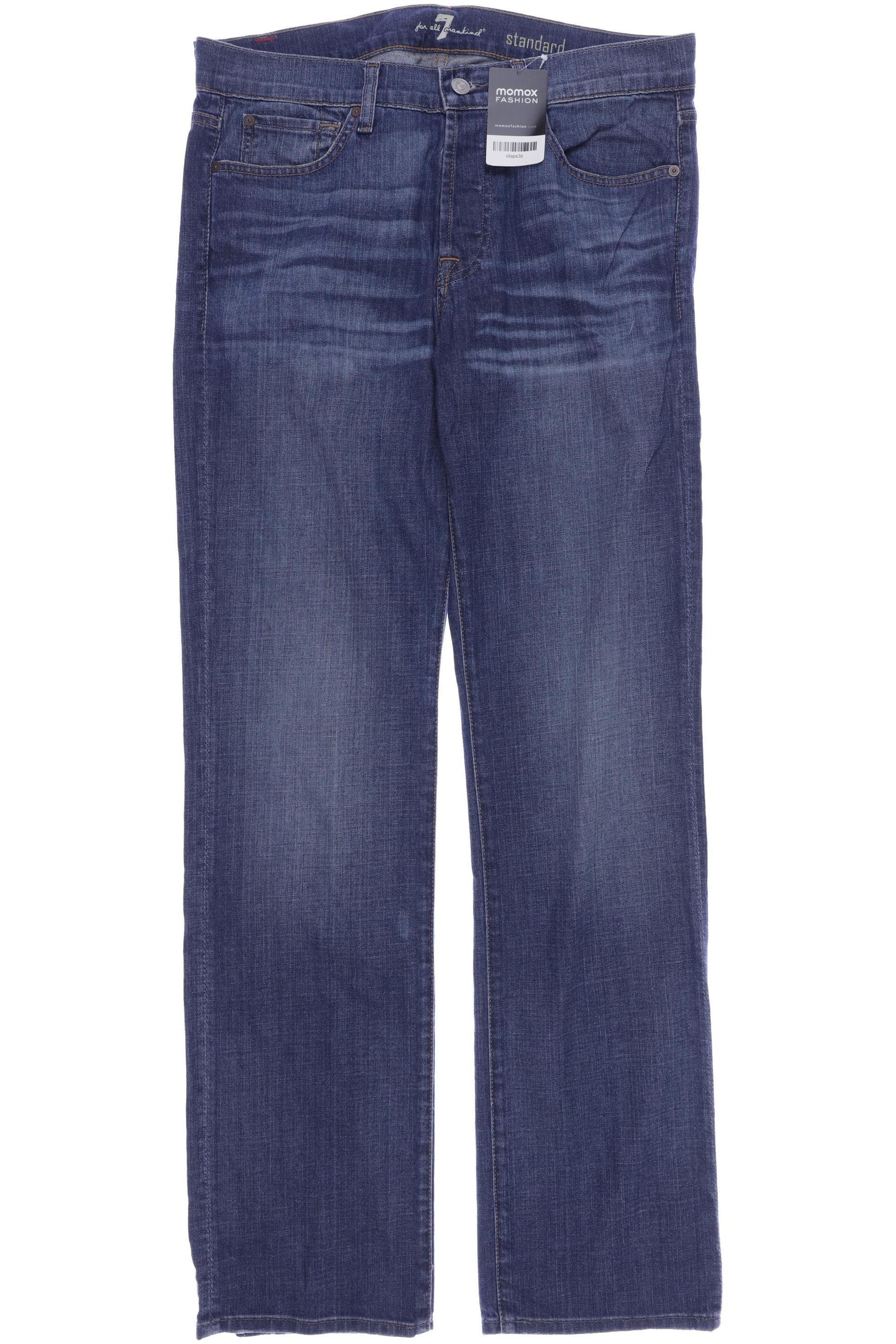 

7 for all mankind Herren Jeans, blau, Gr. 32
