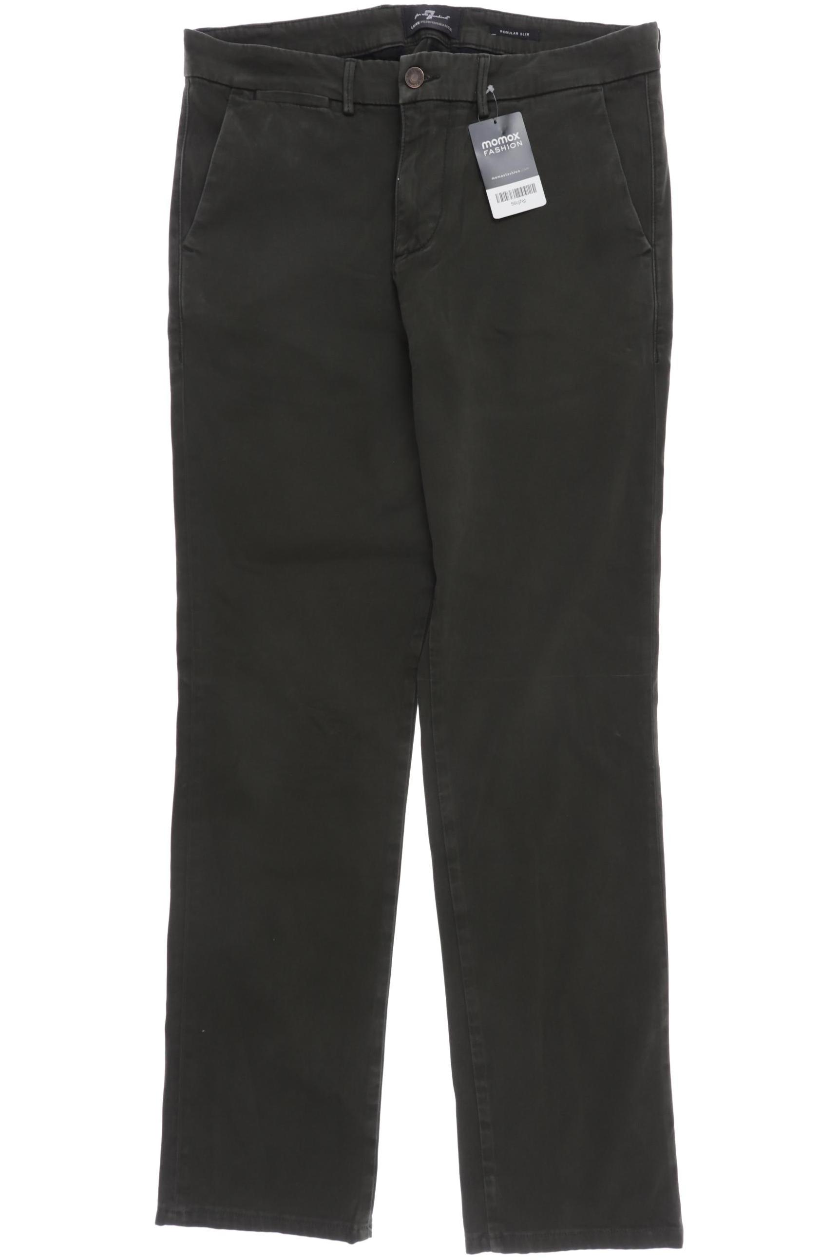 

7 for all mankind Herren Jeans, grün, Gr. 34