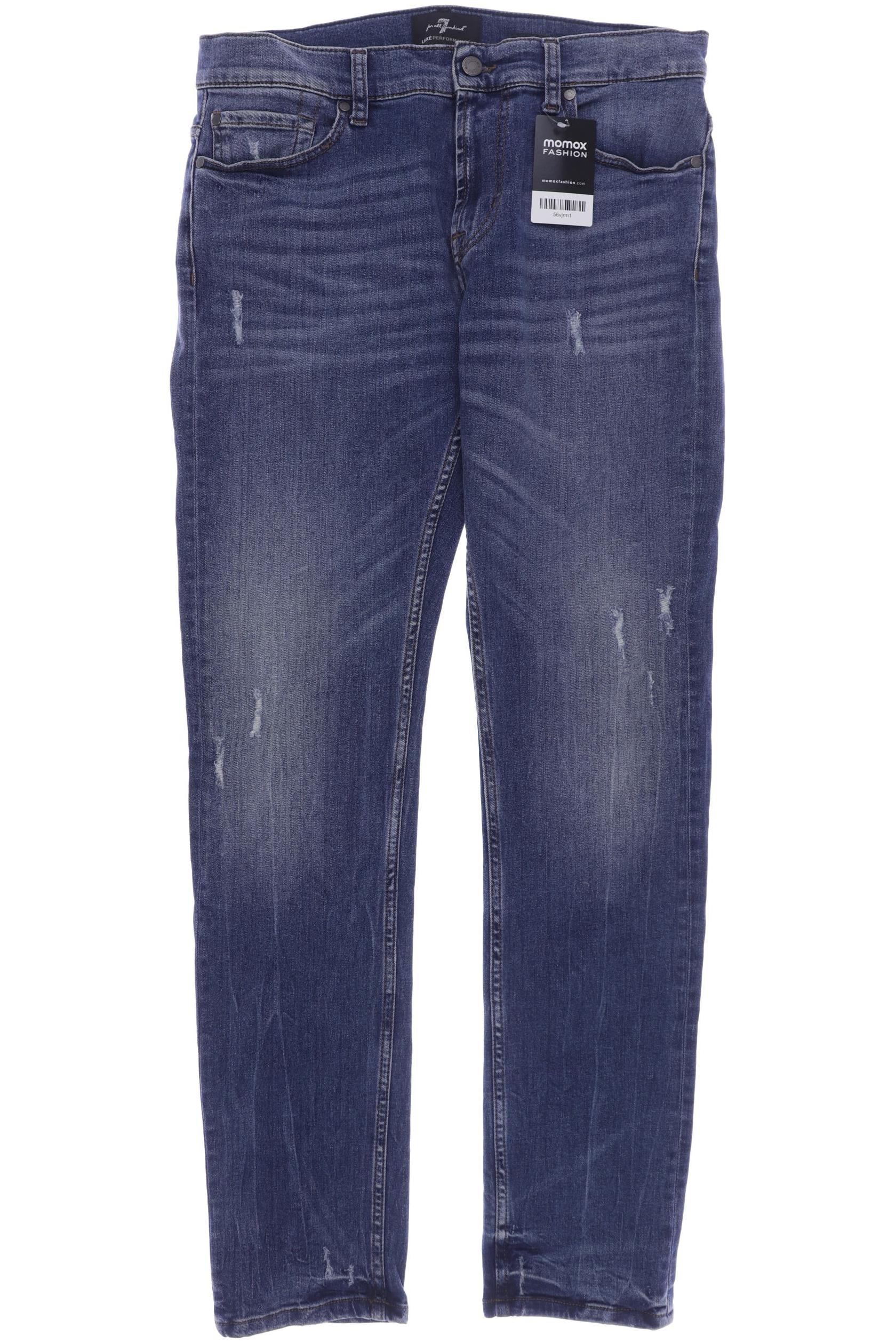 

7 for all mankind Herren Jeans, blau