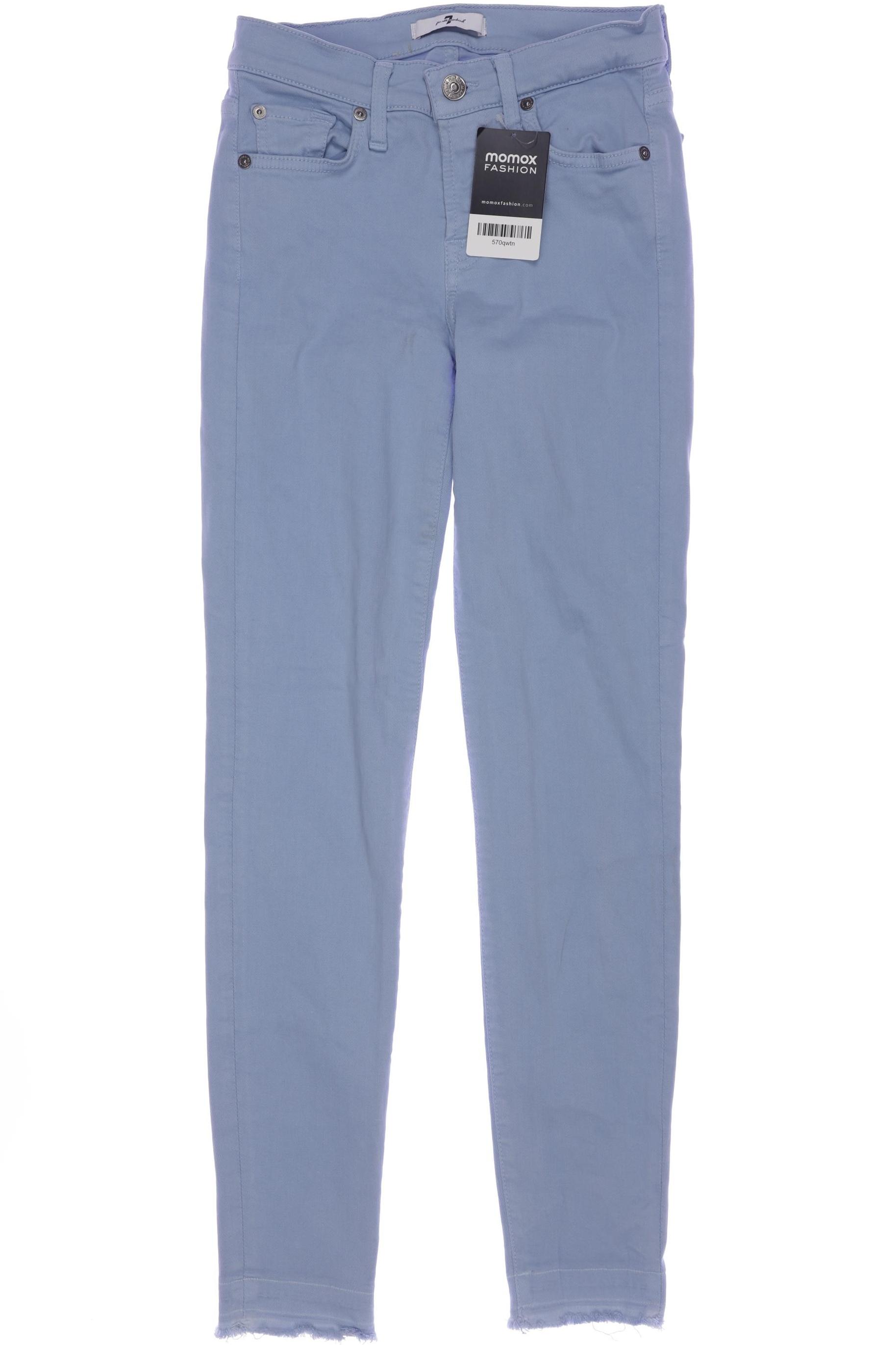 

7 for all mankind Damen Stoffhose, blau, Gr. 26