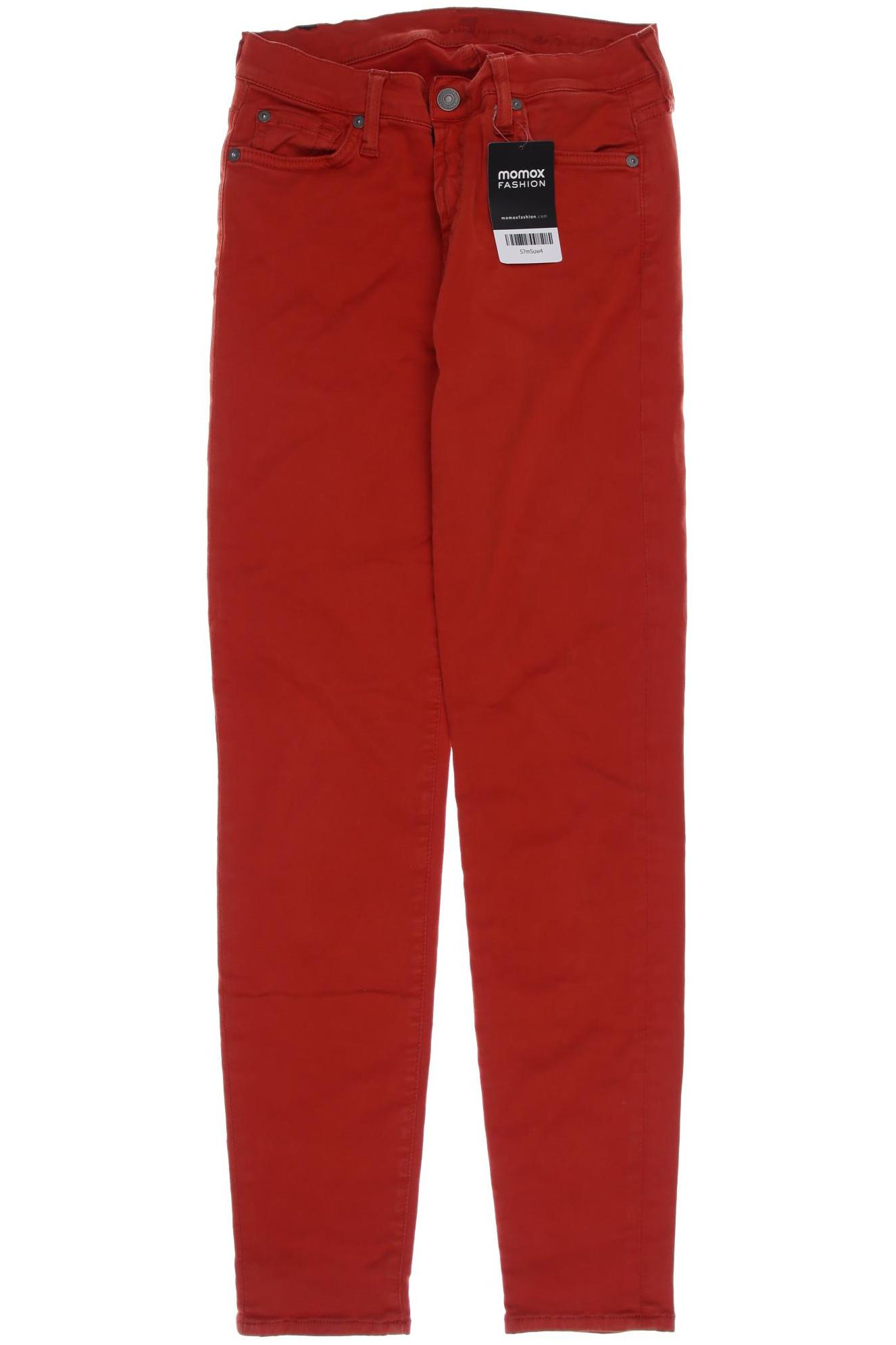 

7 for all mankind Damen Jeans, orange, Gr. 26