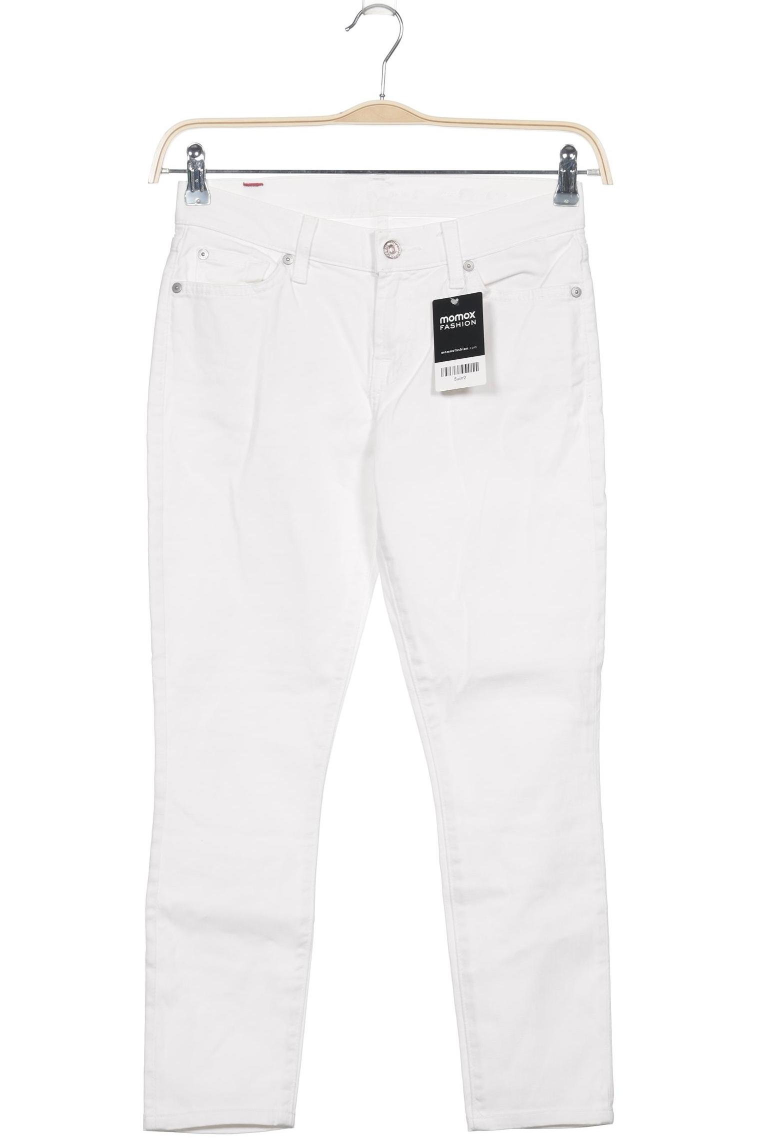 

7 for all mankind Damen Jeans, weiß, Gr. 26