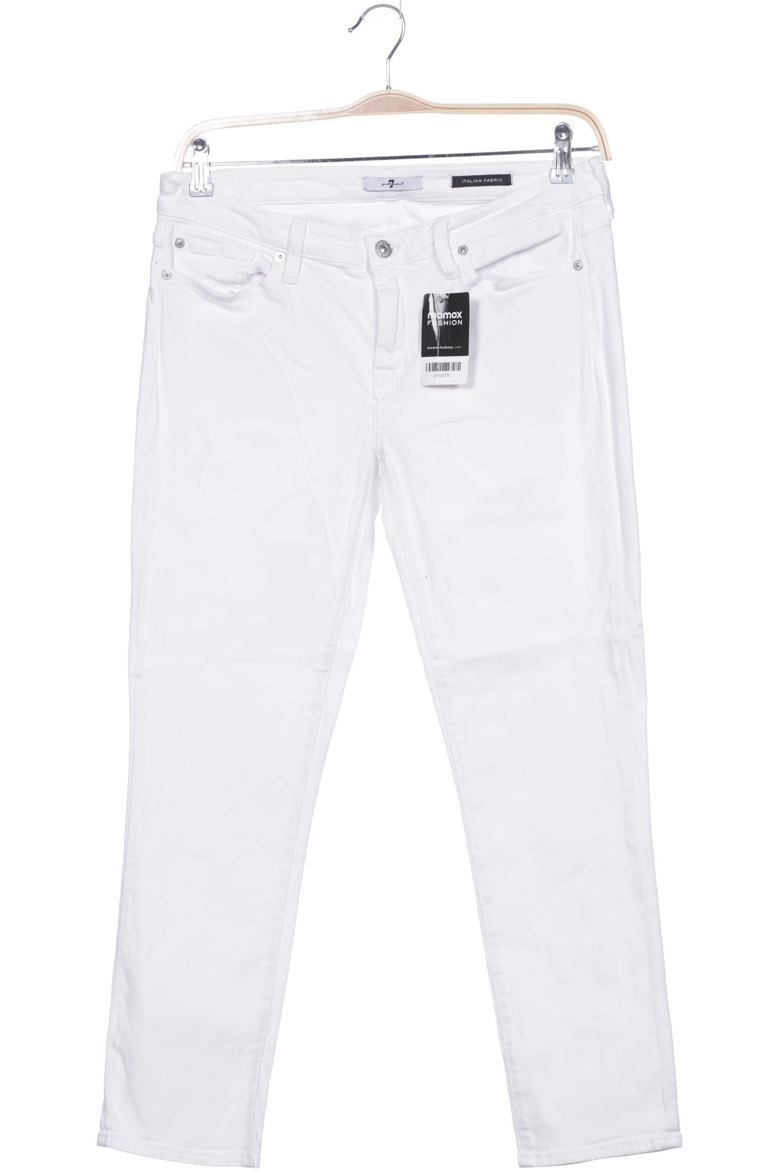 

7 for all mankind Damen Jeans, weiß, Gr. 31