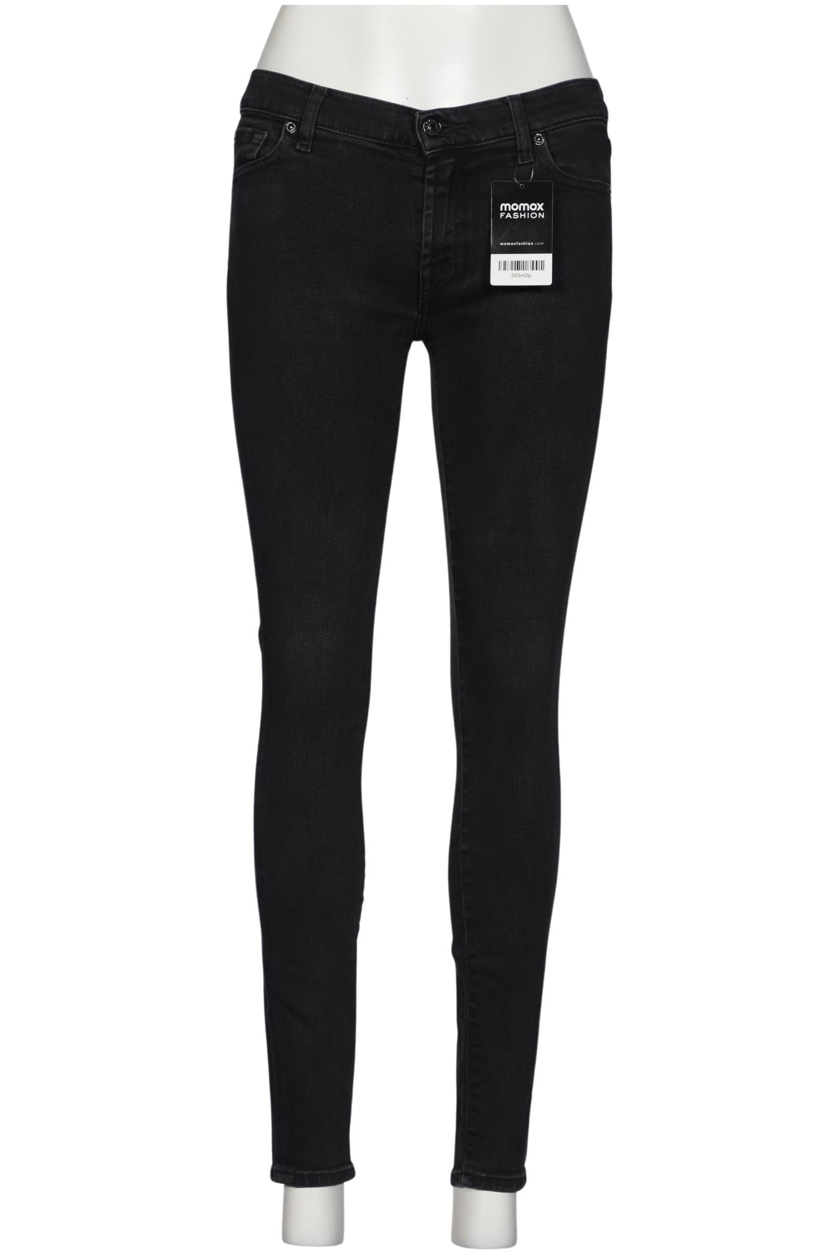 

7 for all mankind Damen Jeans, schwarz, Gr. 27