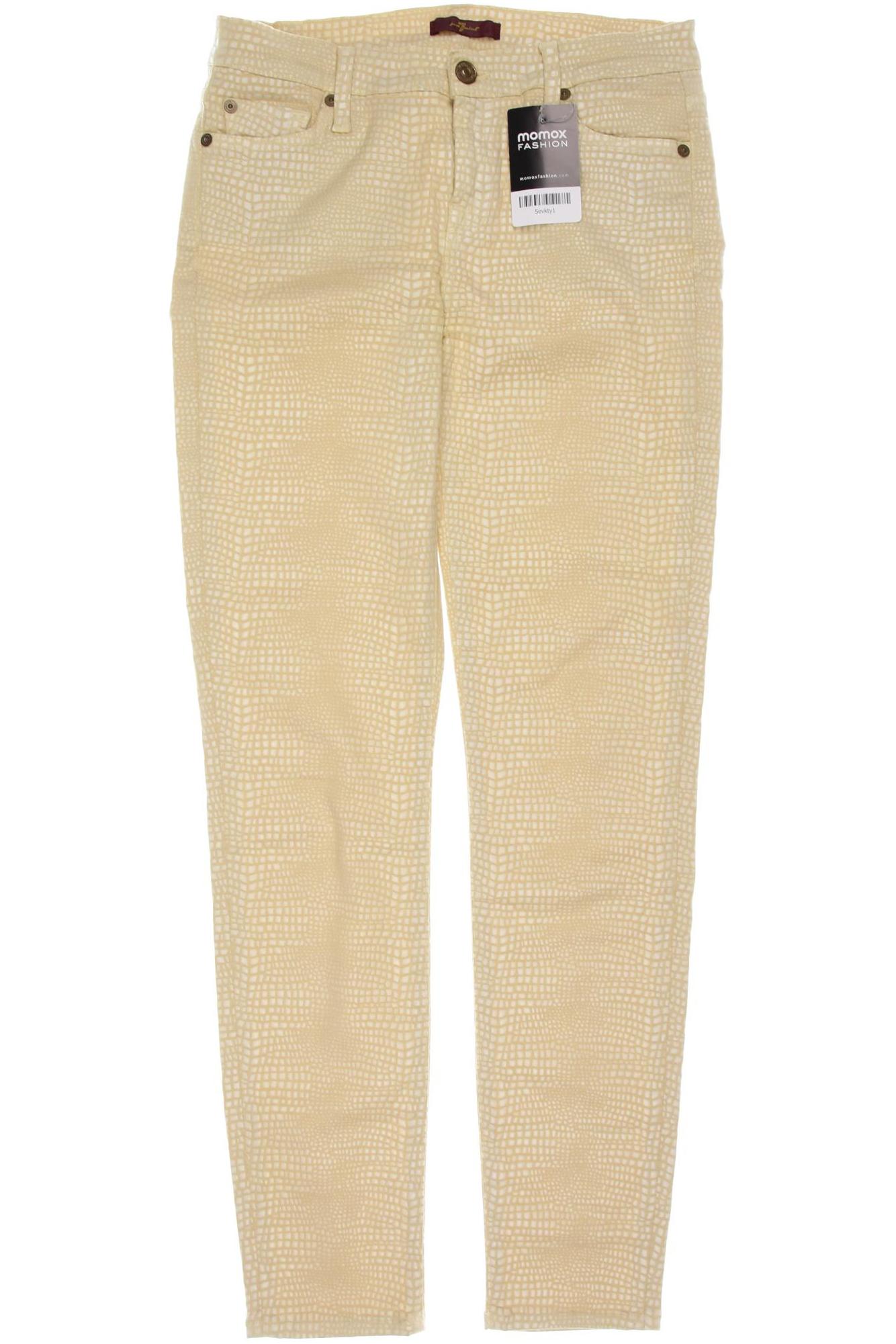 

7 for all mankind Damen Stoffhose, cremeweiß, Gr. 26