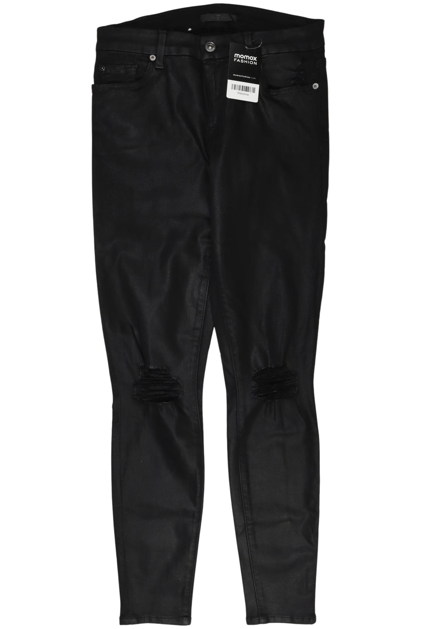 

7 for all mankind Damen Stoffhose, schwarz, Gr. 28