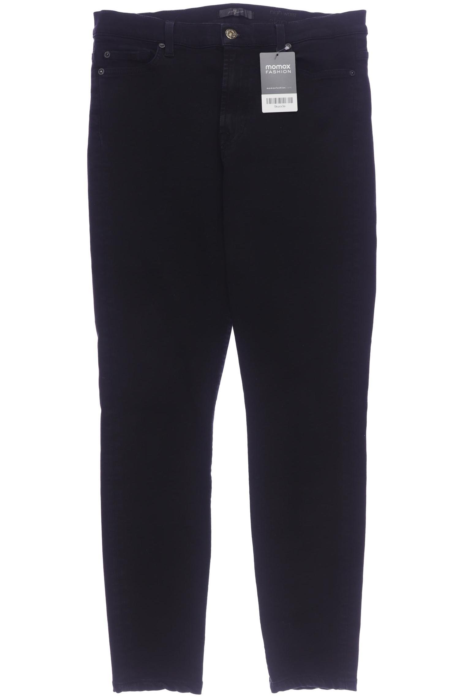 

7 for all mankind Damen Jeans, schwarz, Gr. 31