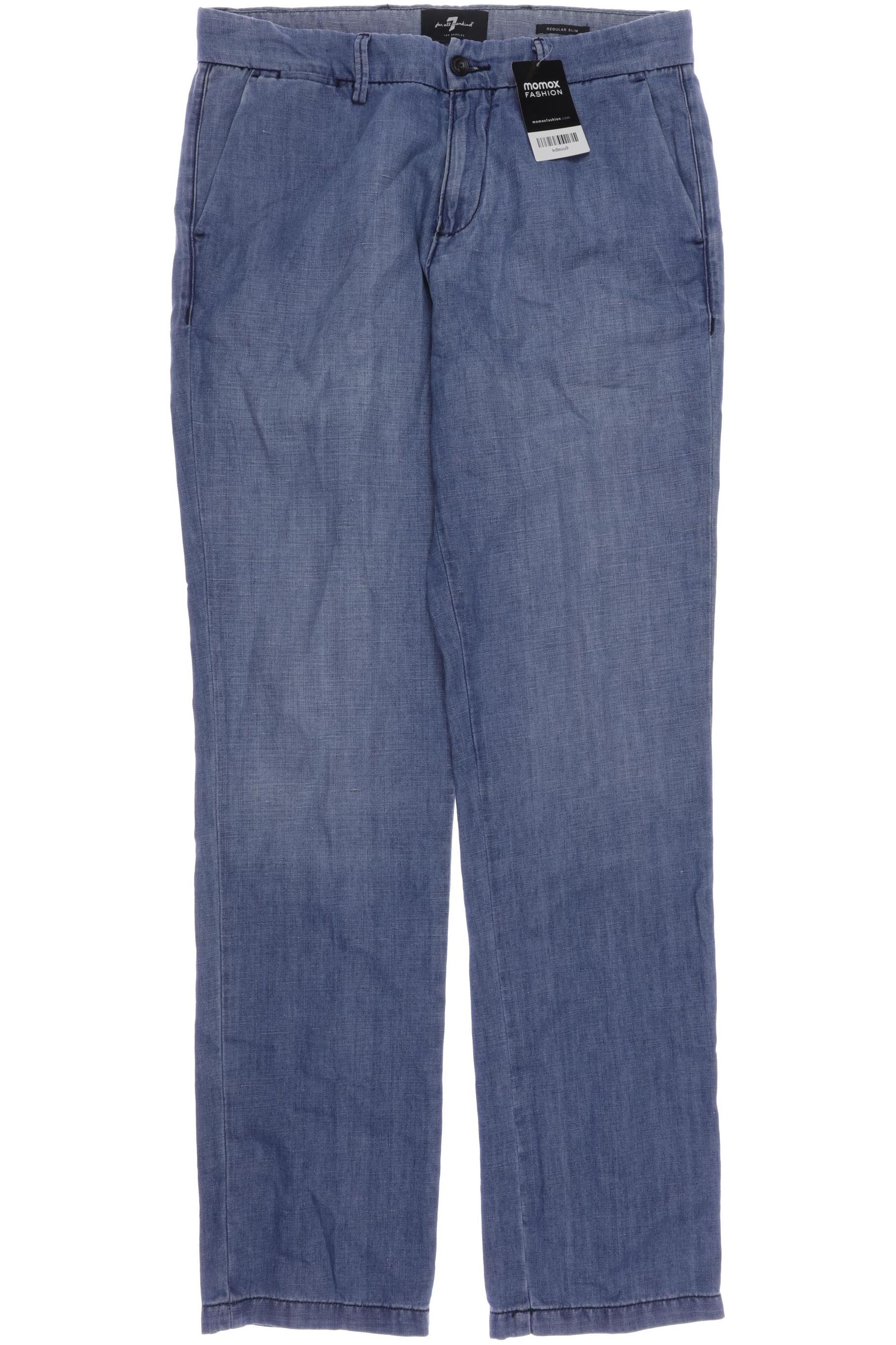 

7 for all mankind Herren Jeans, blau, Gr. 32