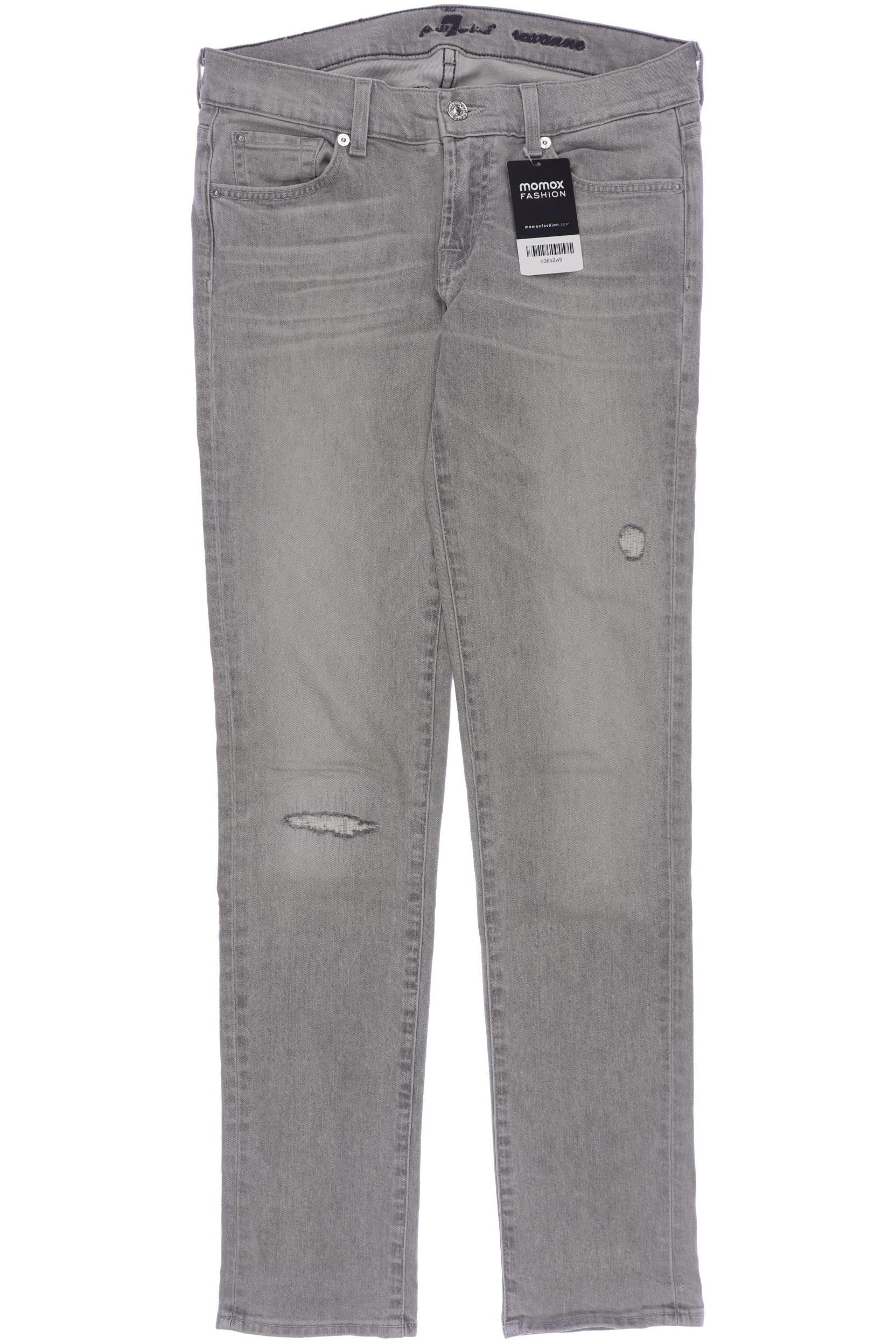 

7 for all mankind Damen Jeans, grau, Gr. 28