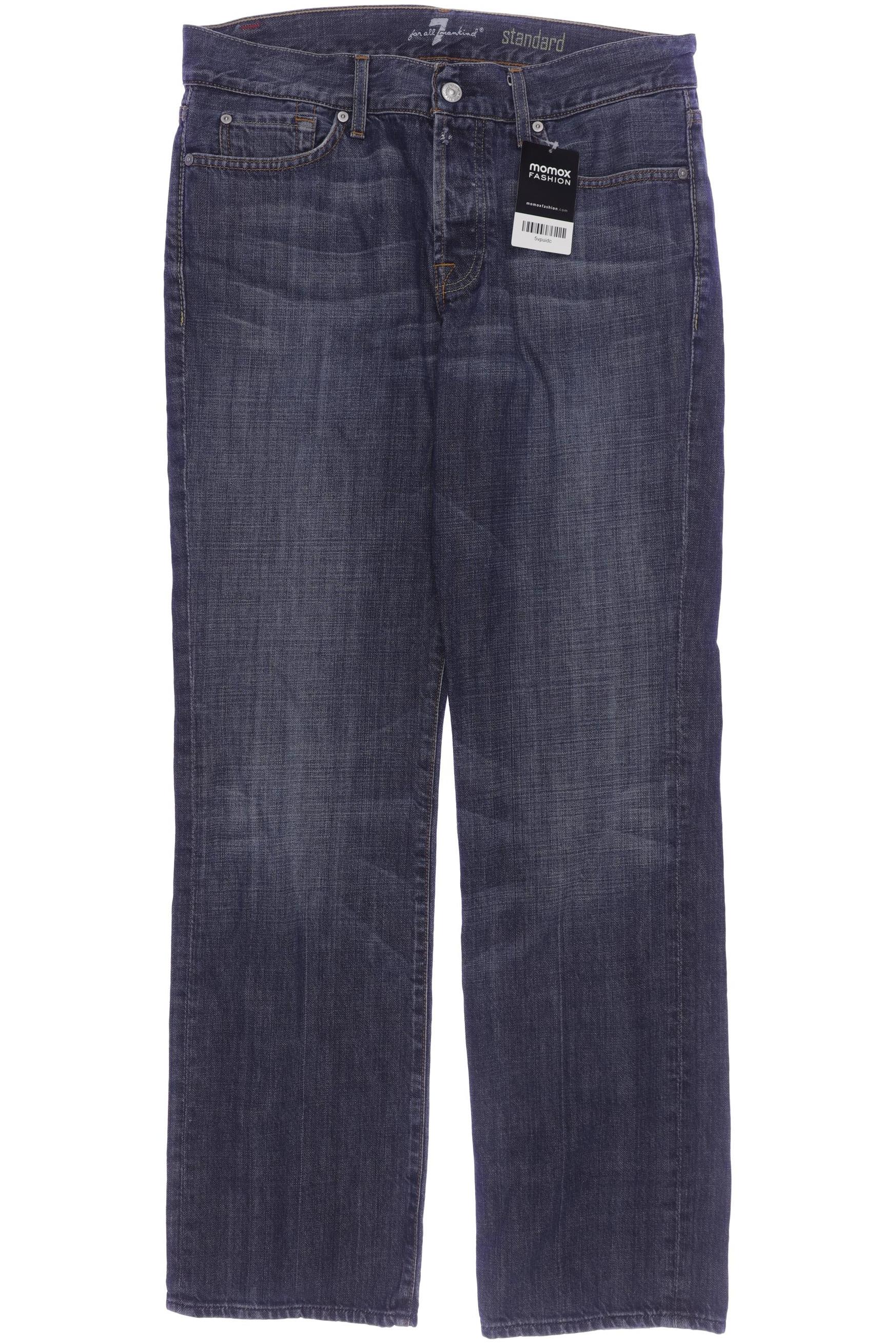 

7 for all mankind Herren Jeans, blau, Gr. 32