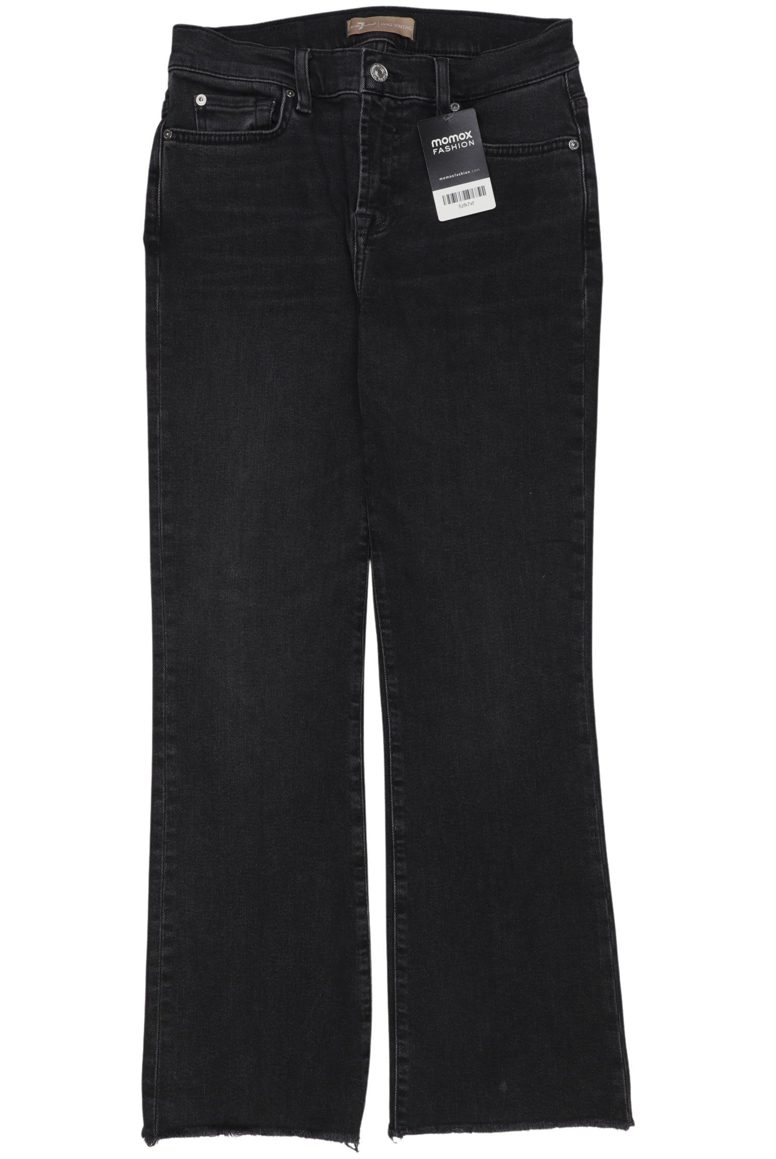 

7 for all mankind Damen Jeans, schwarz, Gr. 26
