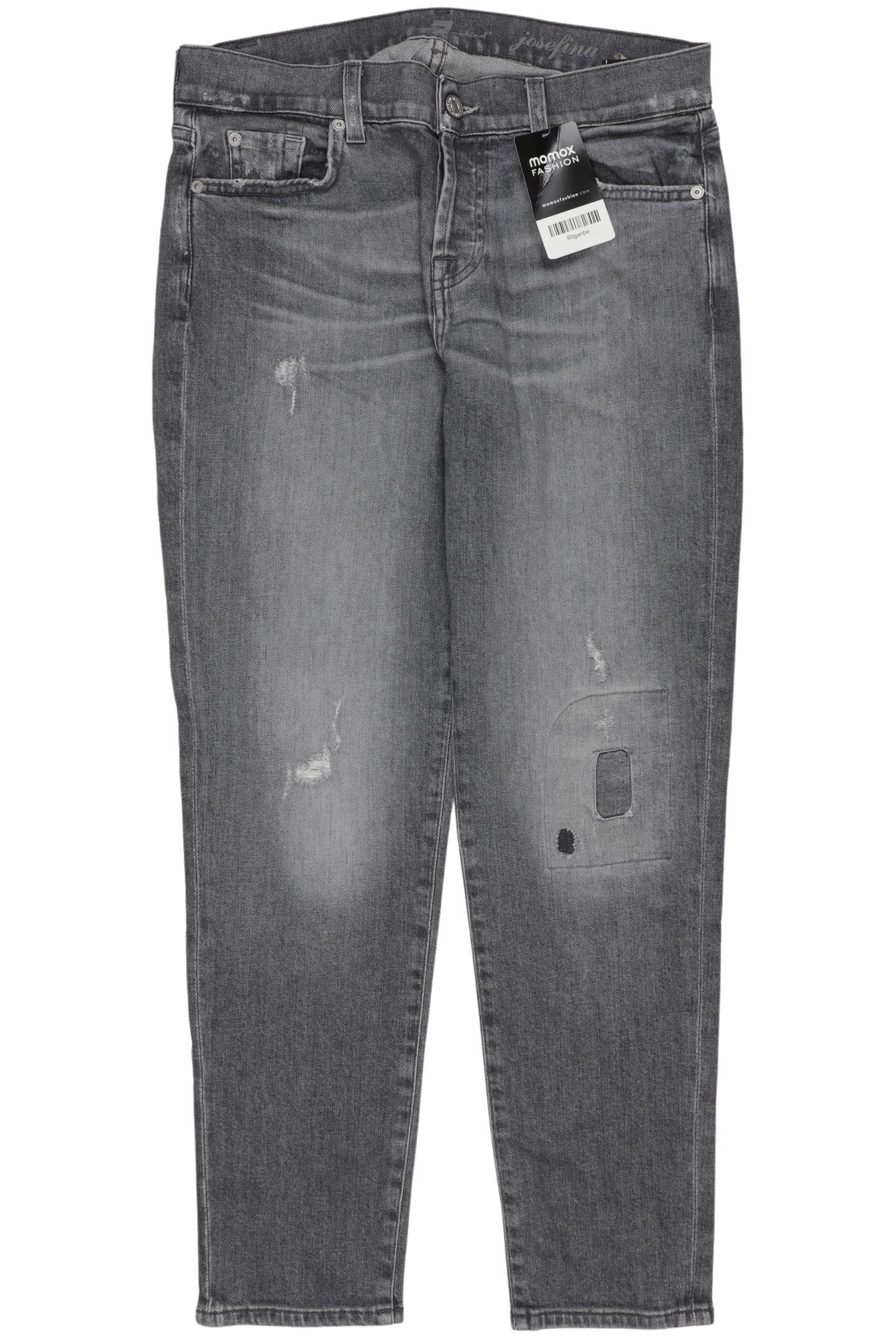 

7 for all mankind Damen Jeans, grau, Gr. 25