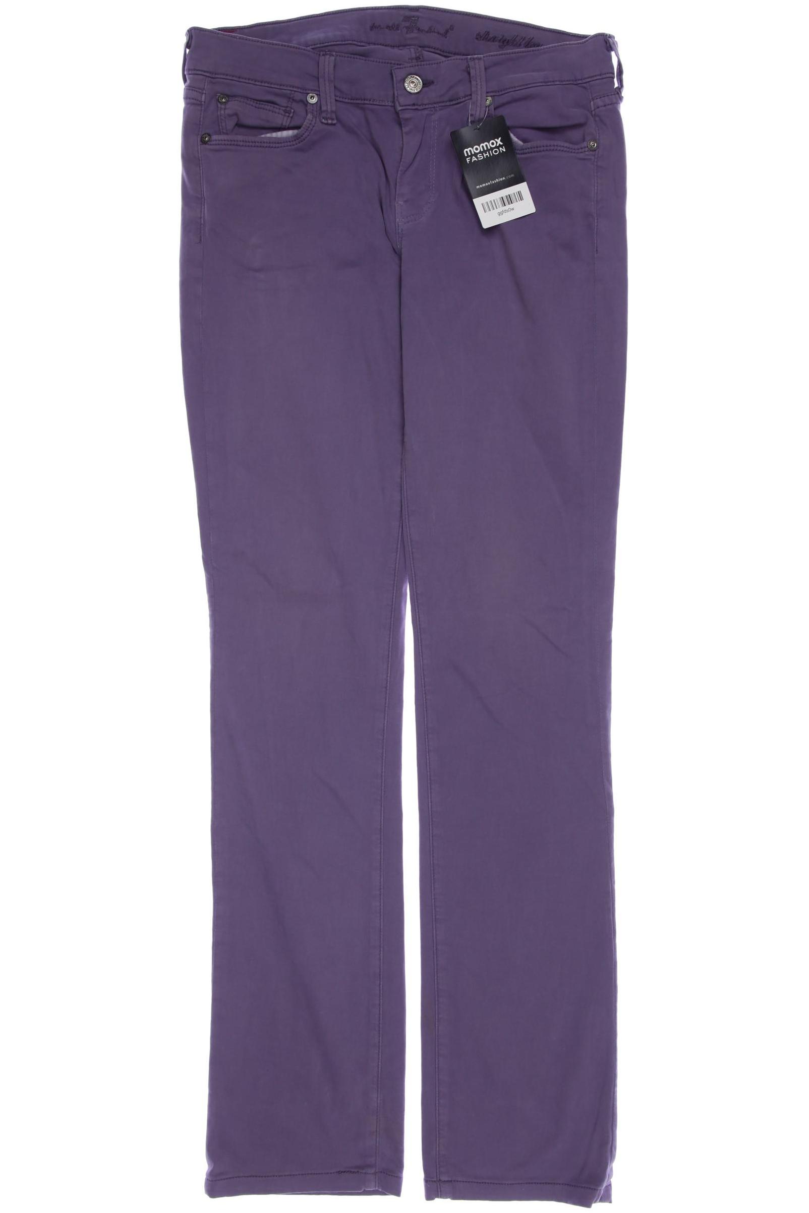 

7 for all mankind Damen Jeans, flieder, Gr. 26