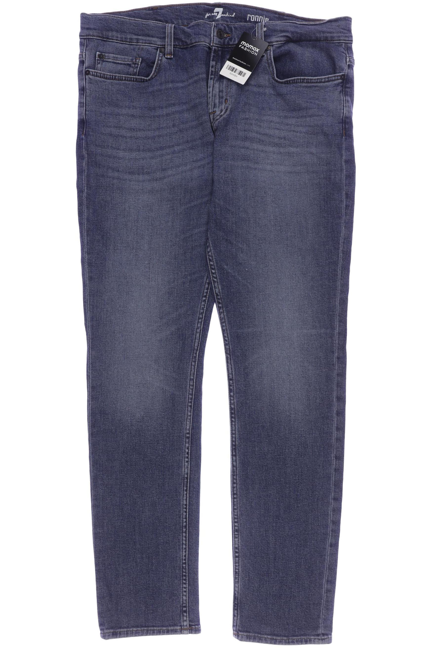 

7 for all mankind Herren Jeans, blau, Gr. 48