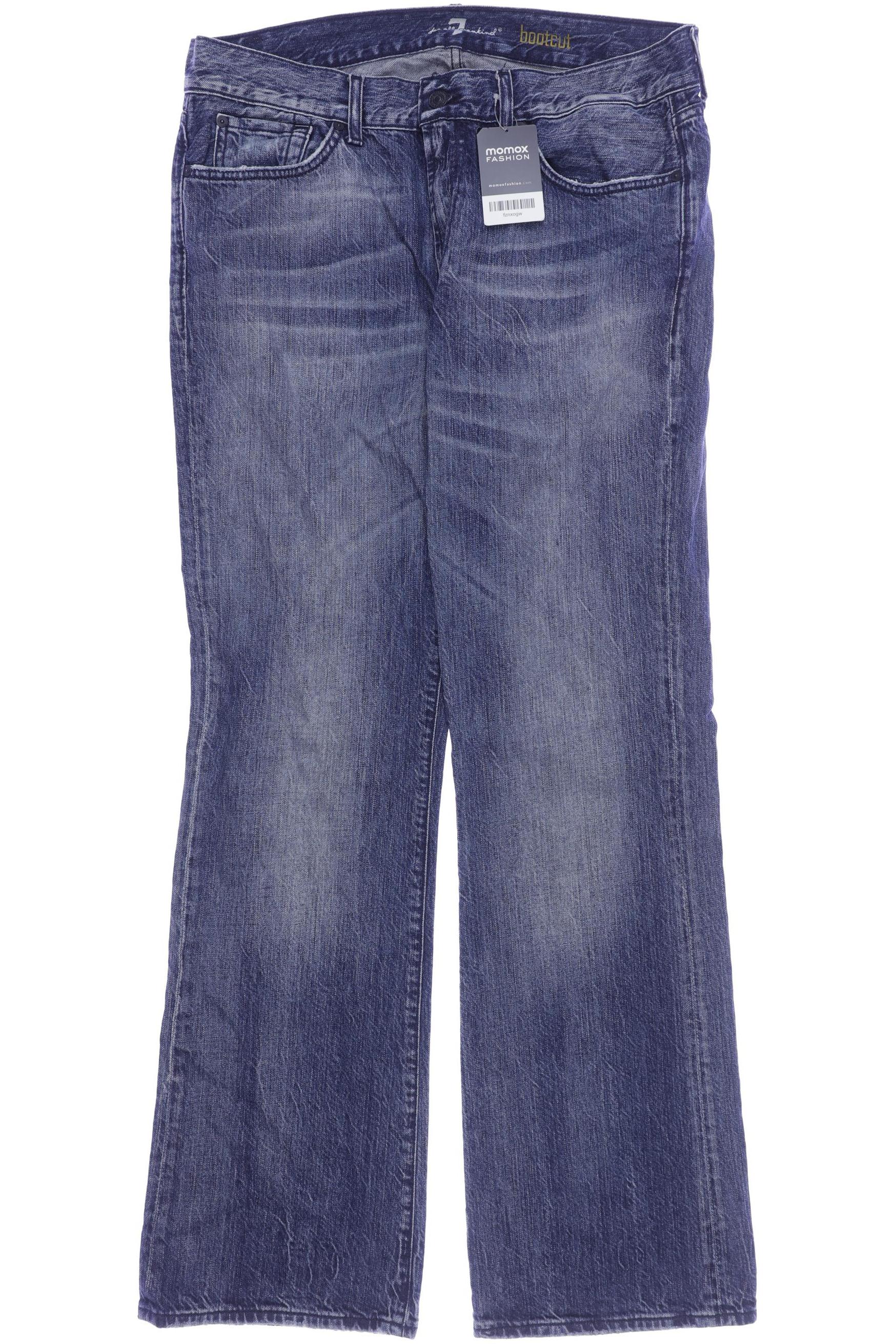 

7 for all mankind Herren Jeans, blau, Gr. 34