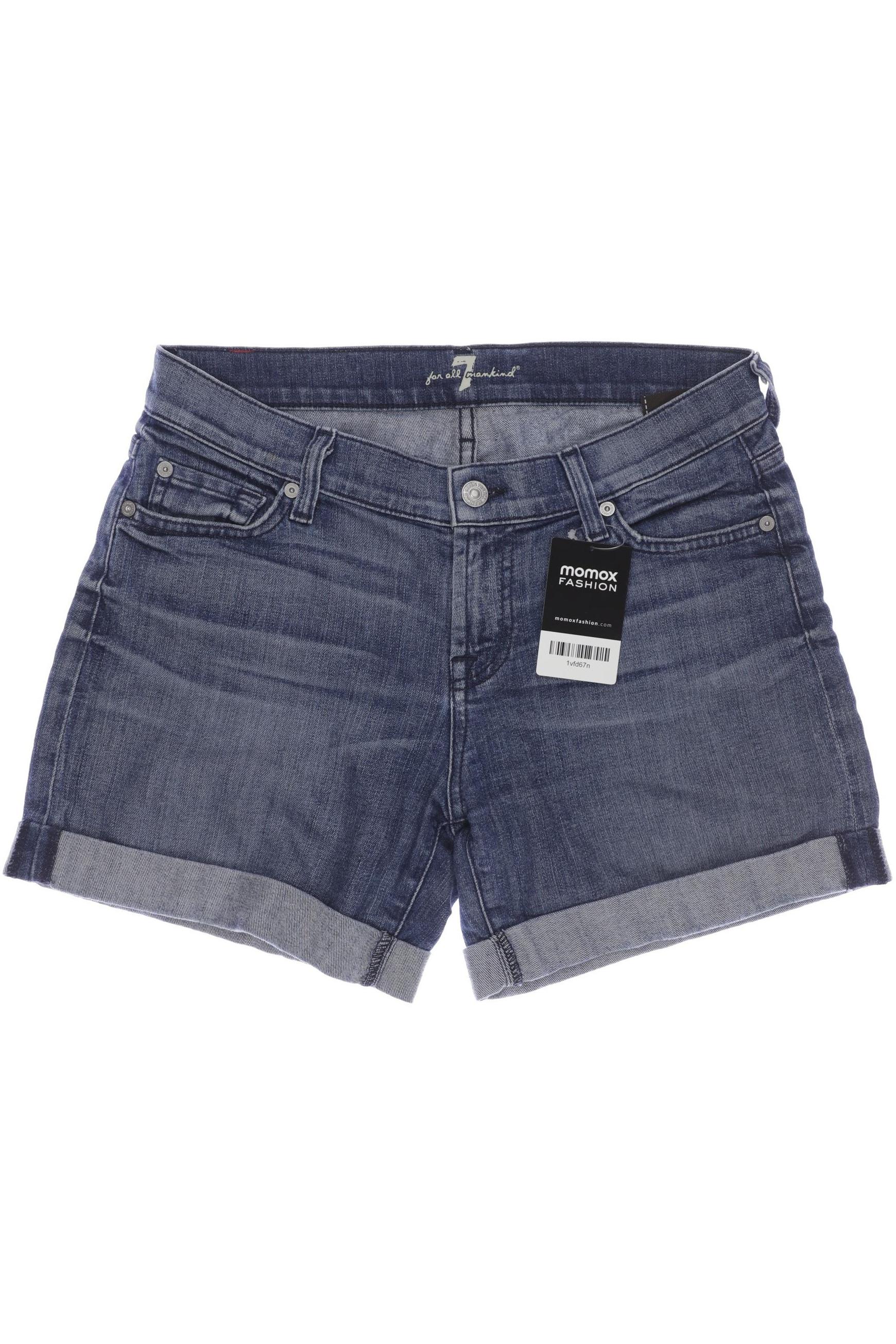

7 for all mankind Damen Shorts, blau, Gr. 26