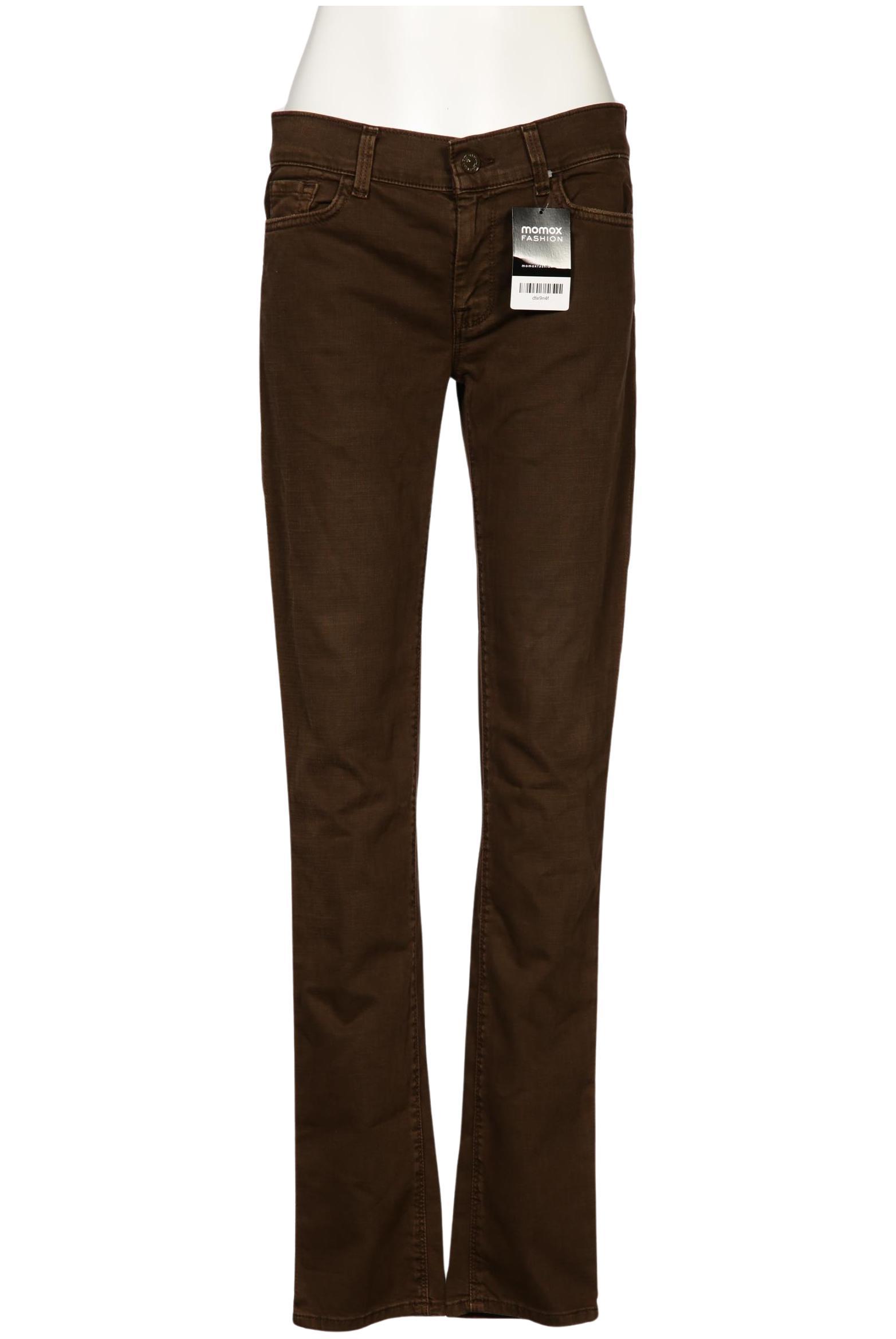 

7 for all mankind Damen Jeans, braun, Gr. 28