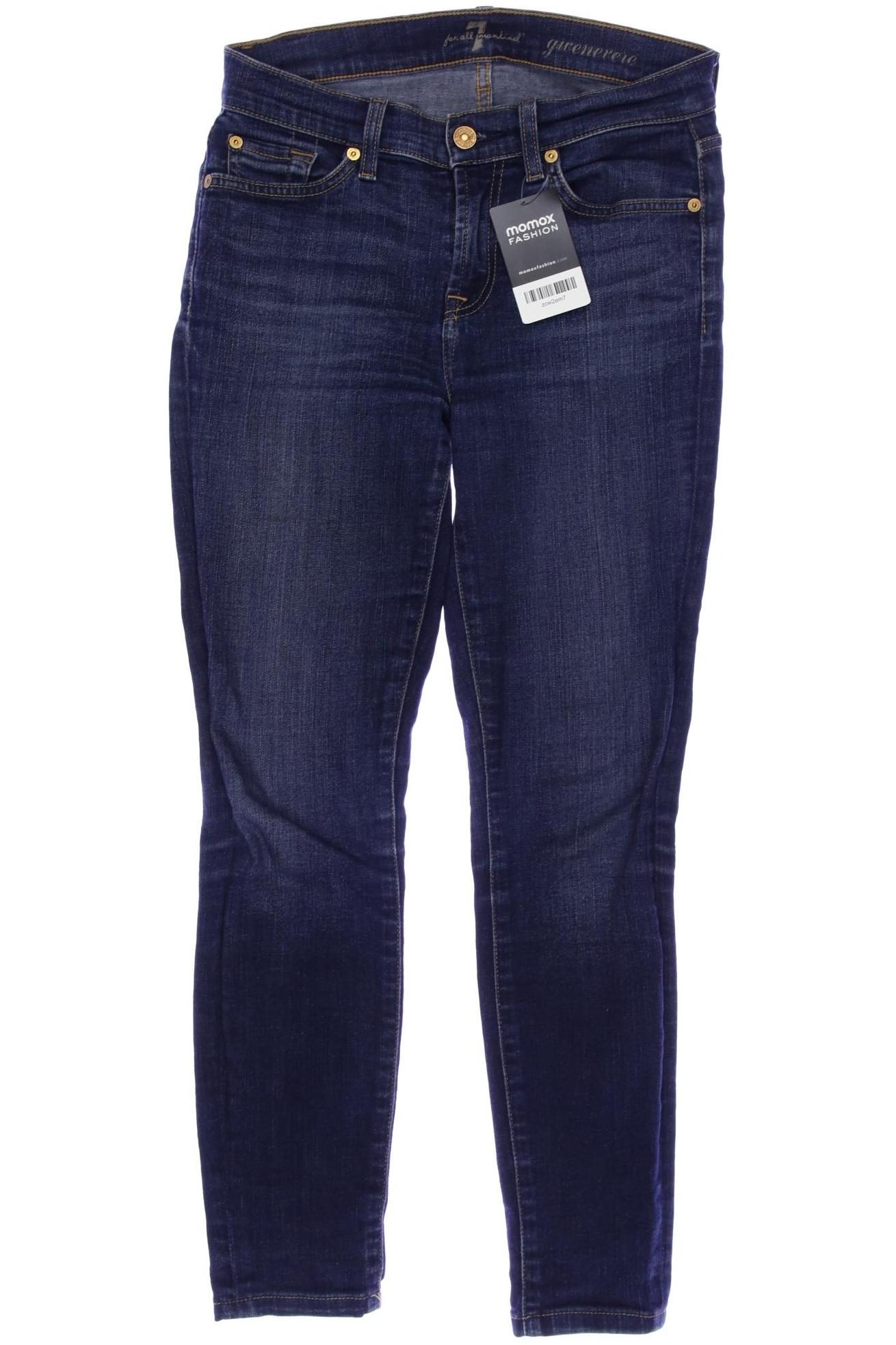 

7 for all mankind Damen Jeans, marineblau, Gr. 25