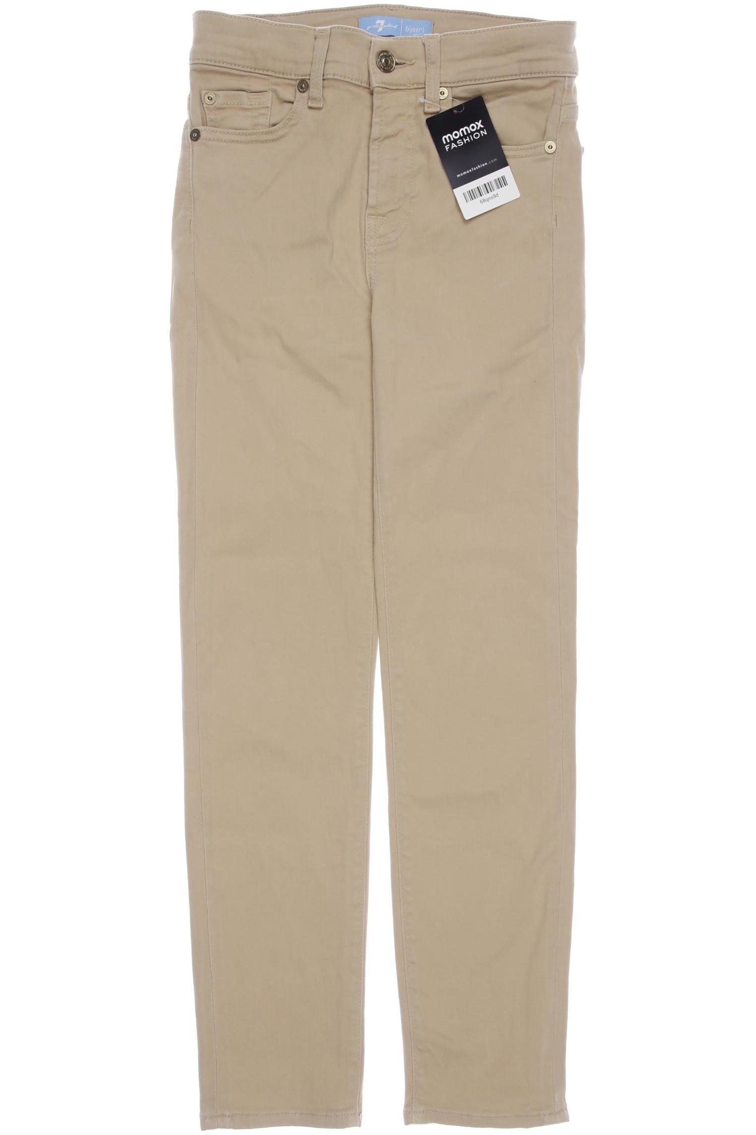 

7 for all mankind Damen Jeans, beige, Gr. 25