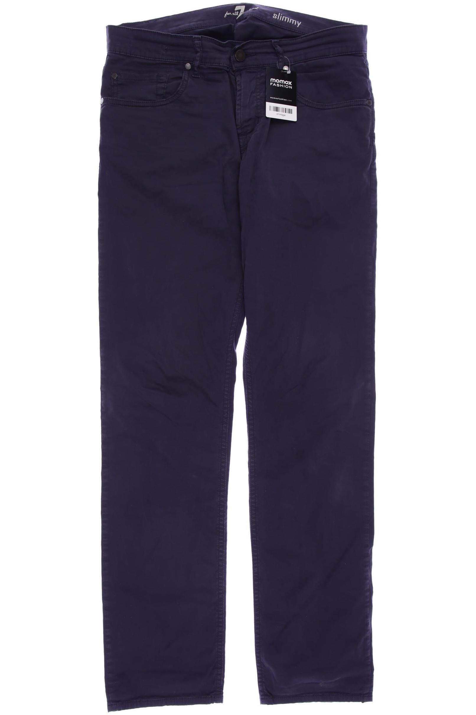 

7 for all mankind Herren Stoffhose, grau