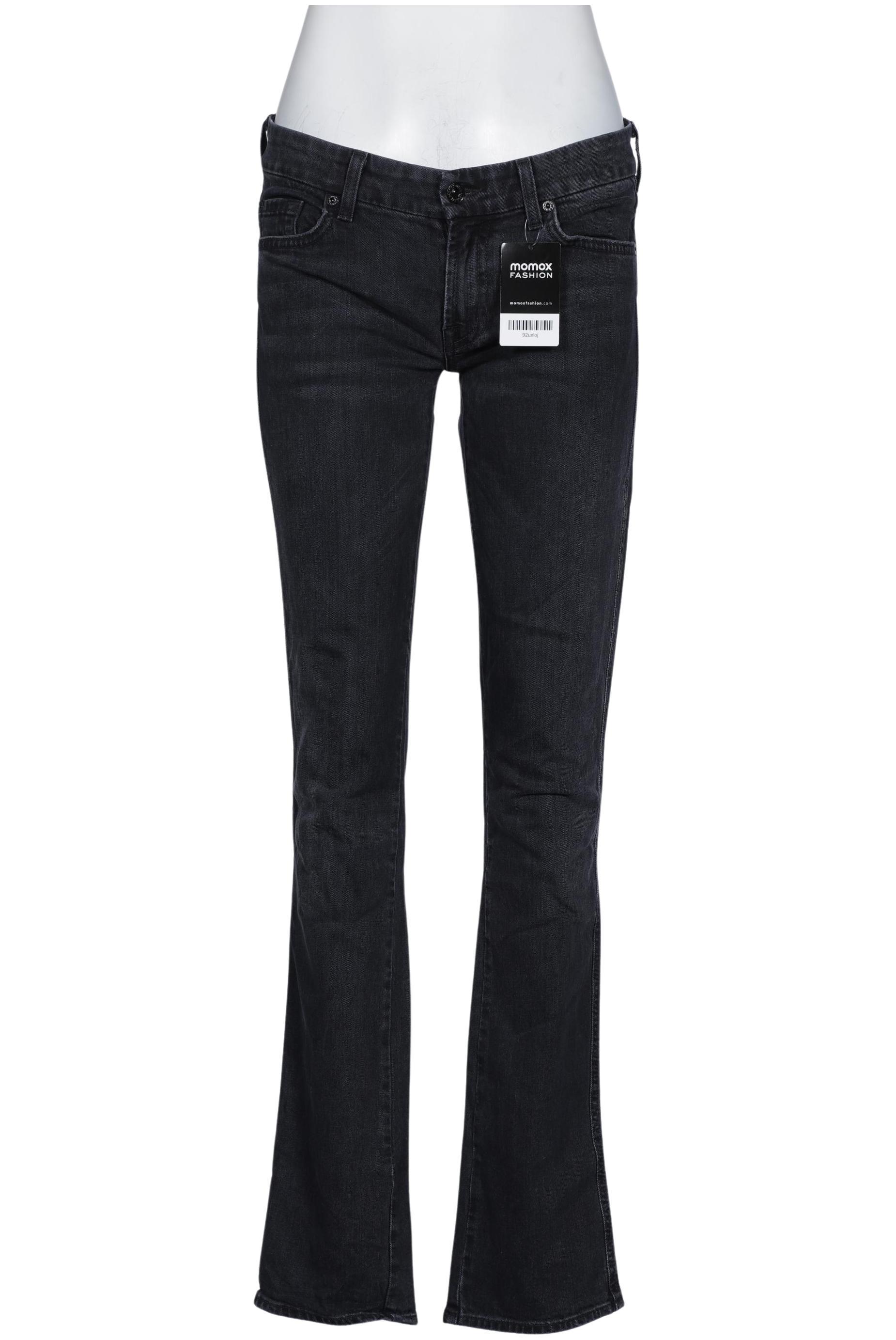 

7 for all mankind Damen Jeans, schwarz, Gr. 28