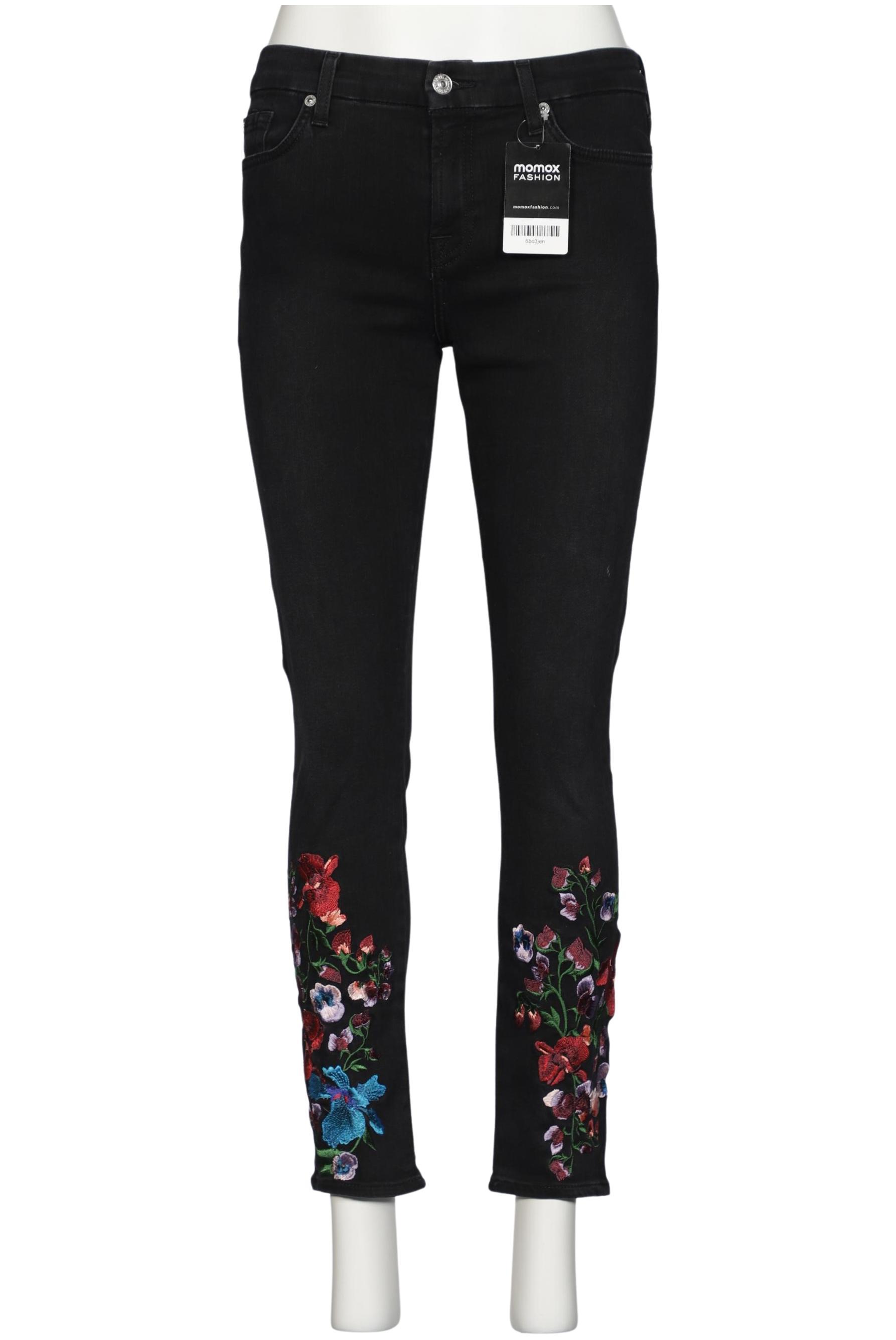 

7 for all mankind Damen Jeans, schwarz, Gr. 29