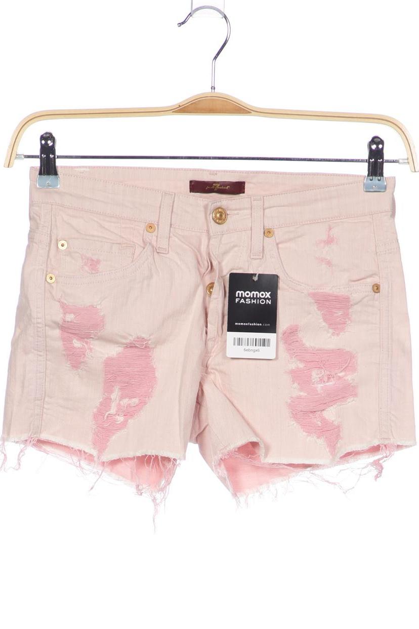 

7 for all mankind Damen Shorts, pink, Gr. 25