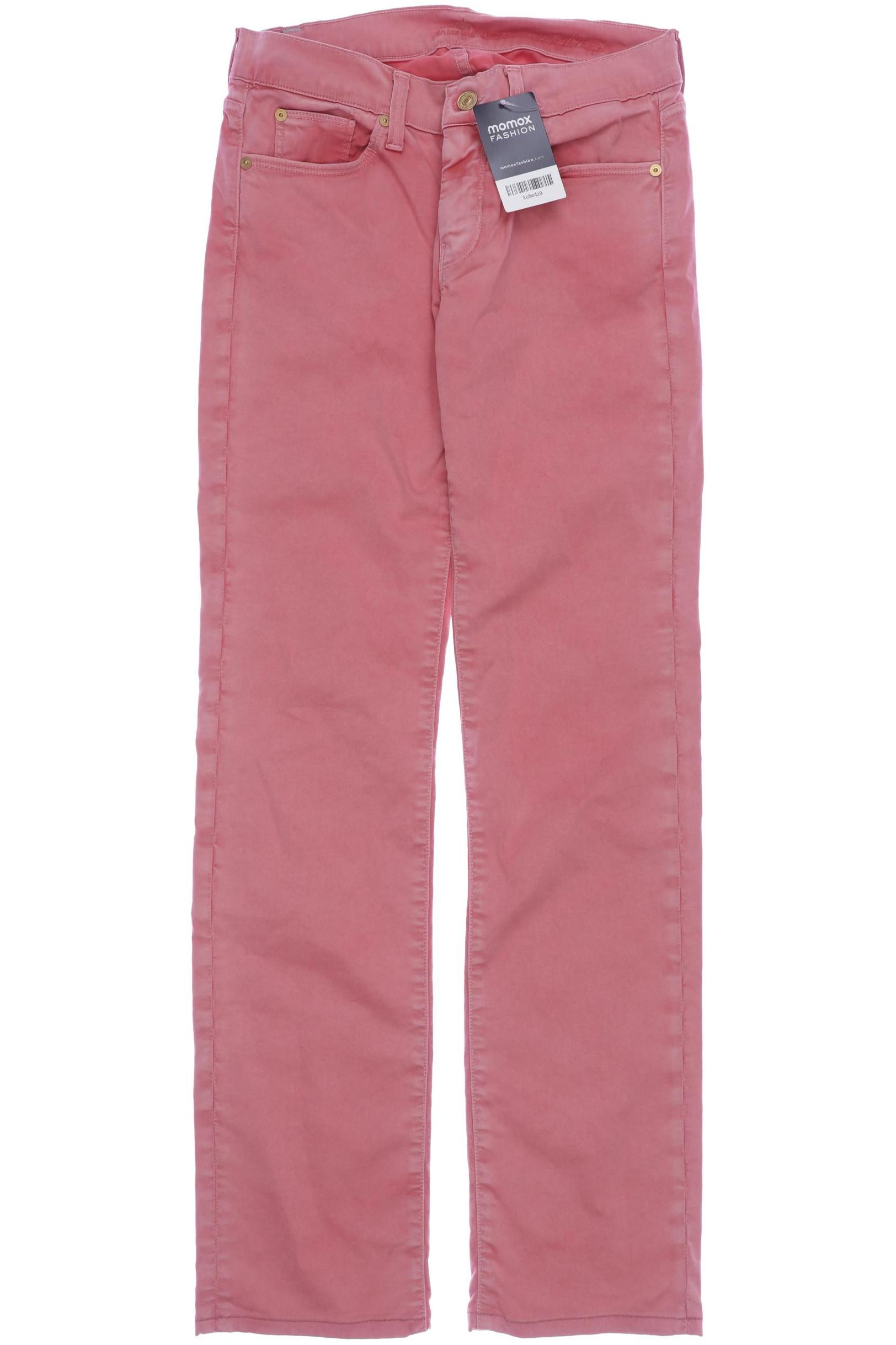 

7 for all mankind Damen Jeans, pink, Gr. 28