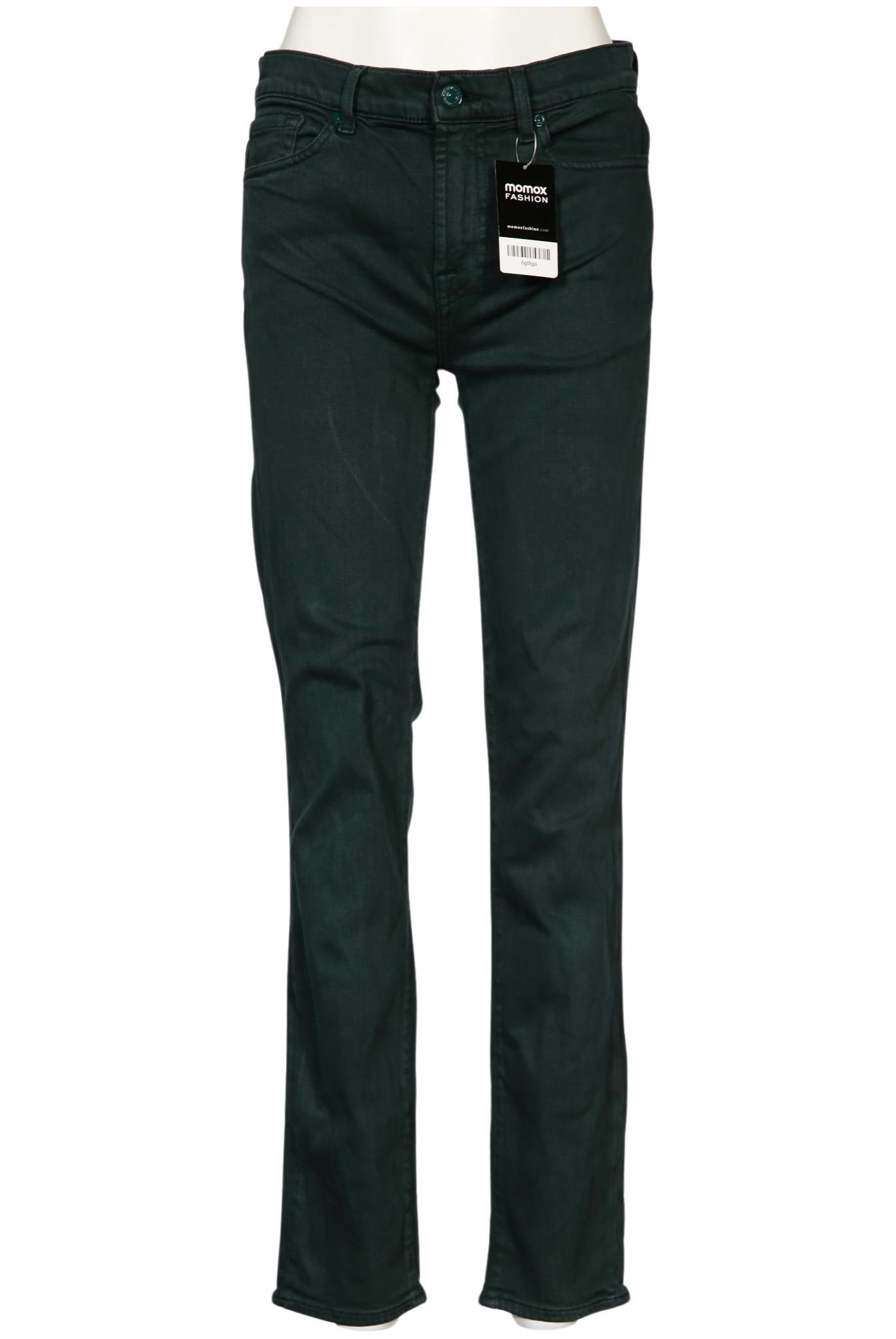 

7 for all mankind Damen Jeans, grün, Gr. 29