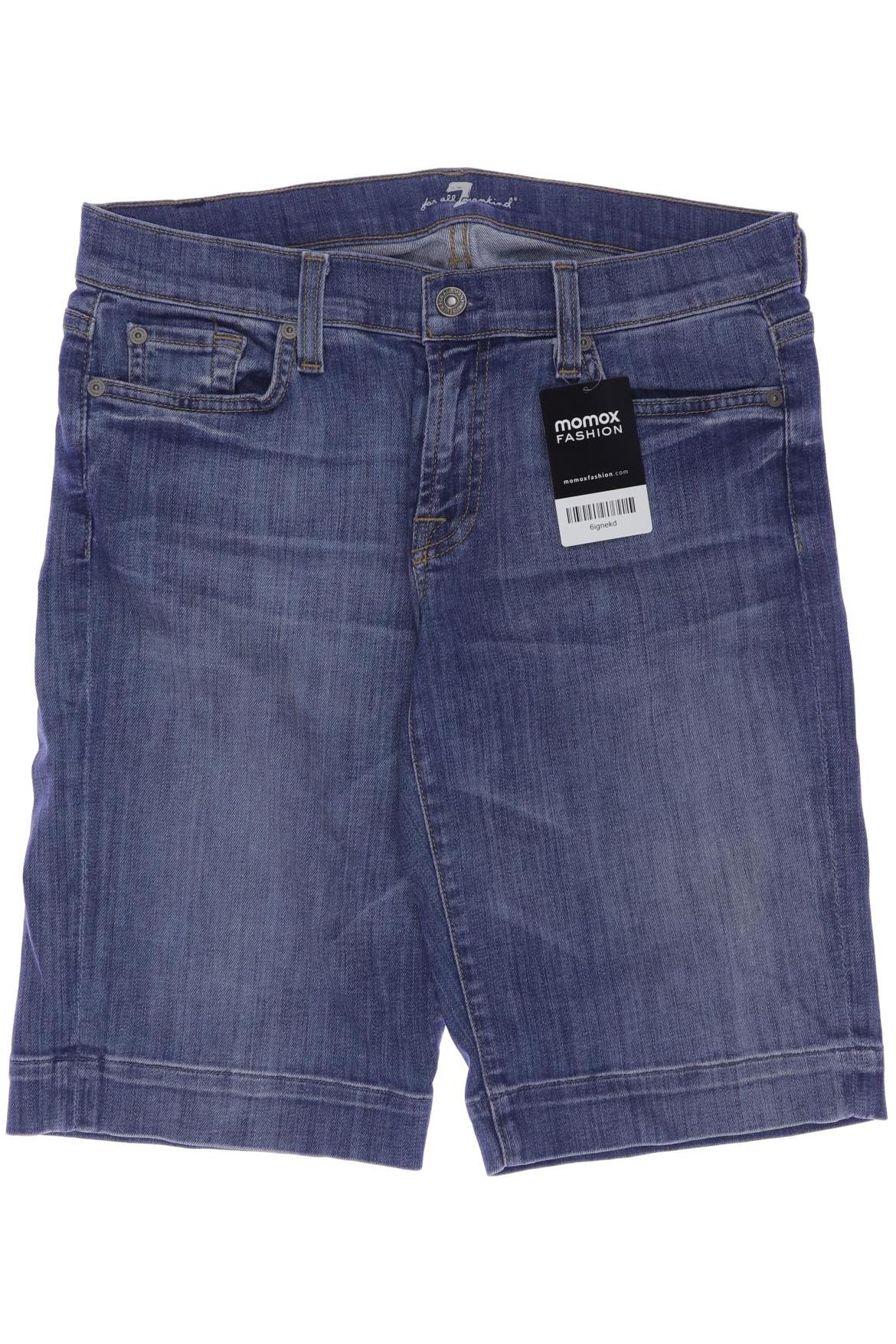 

7 for all mankind Damen Shorts, blau, Gr. 30
