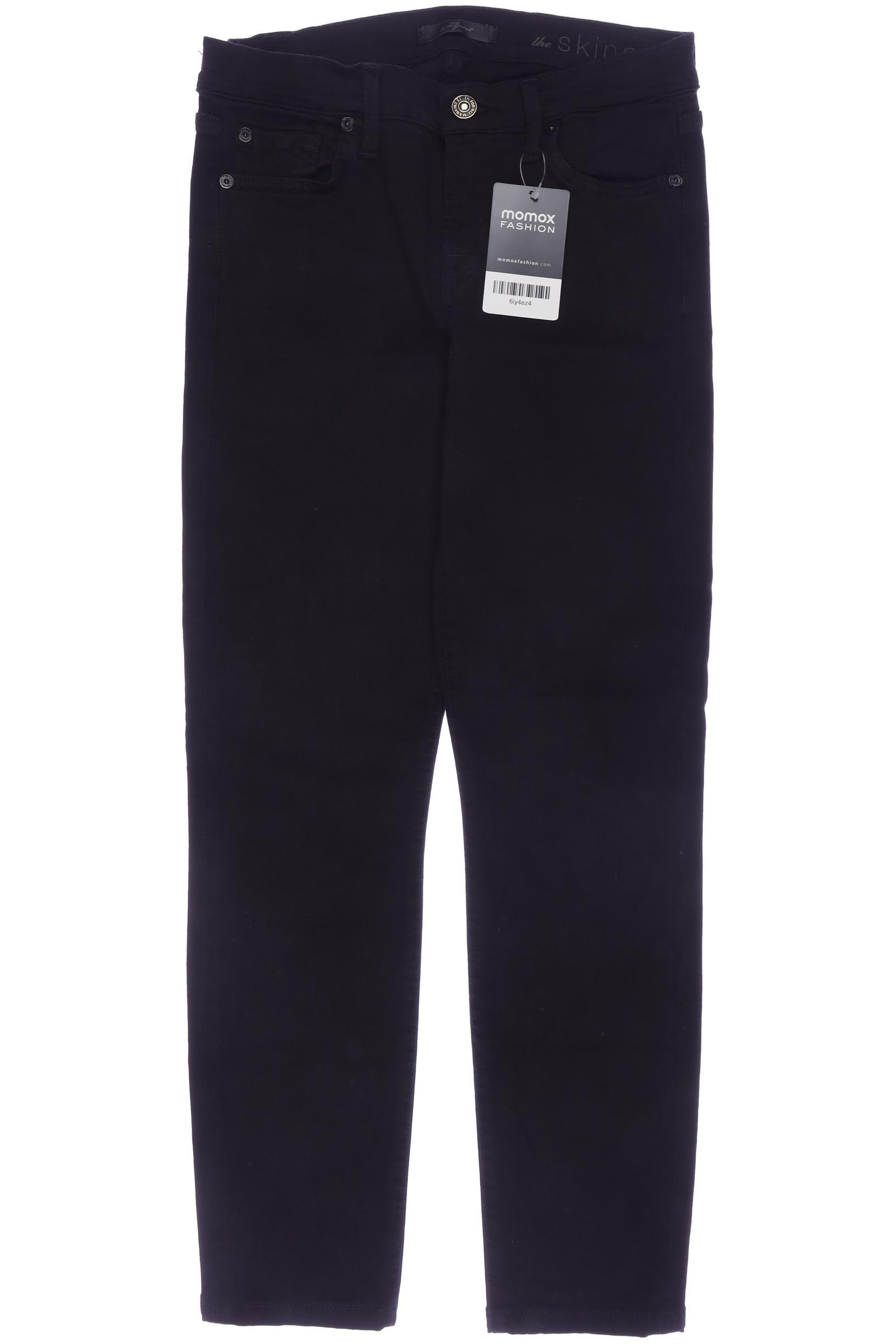 

7 for all mankind Damen Jeans, schwarz, Gr. 26